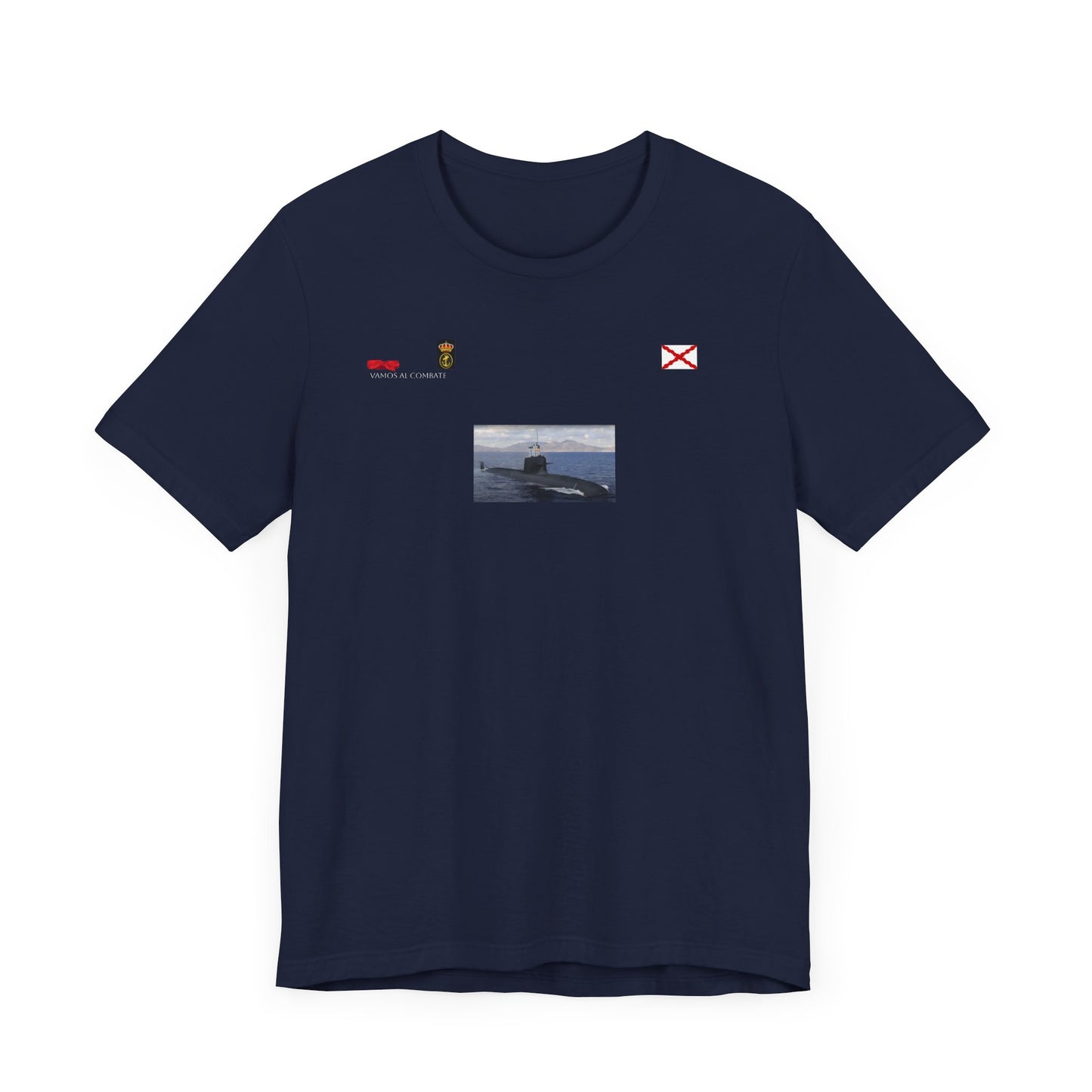 Isaac Peral submarino camiseta manga corta