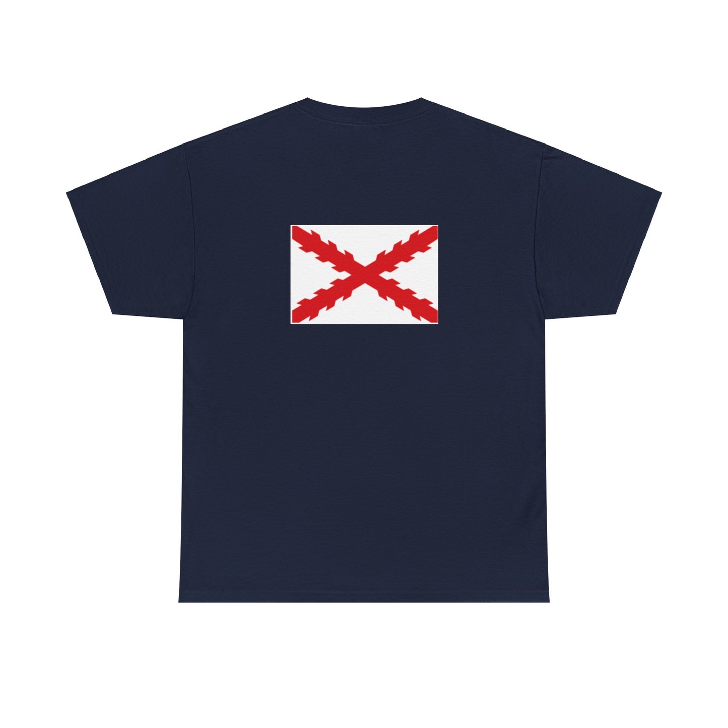 Aspa Borgoña espalda Camiseta manga corta