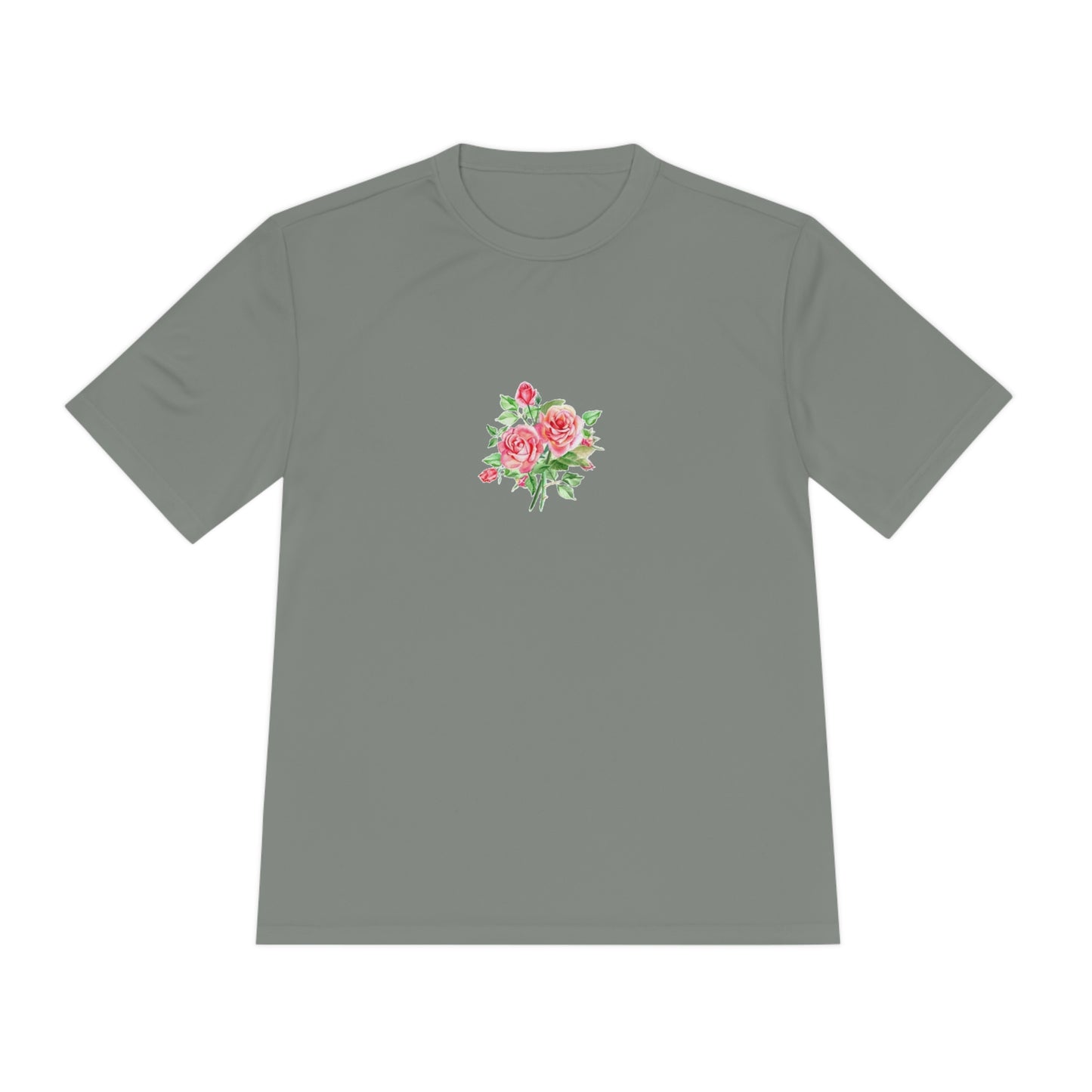 Camiseta mujer flor rosa T-Shirt women