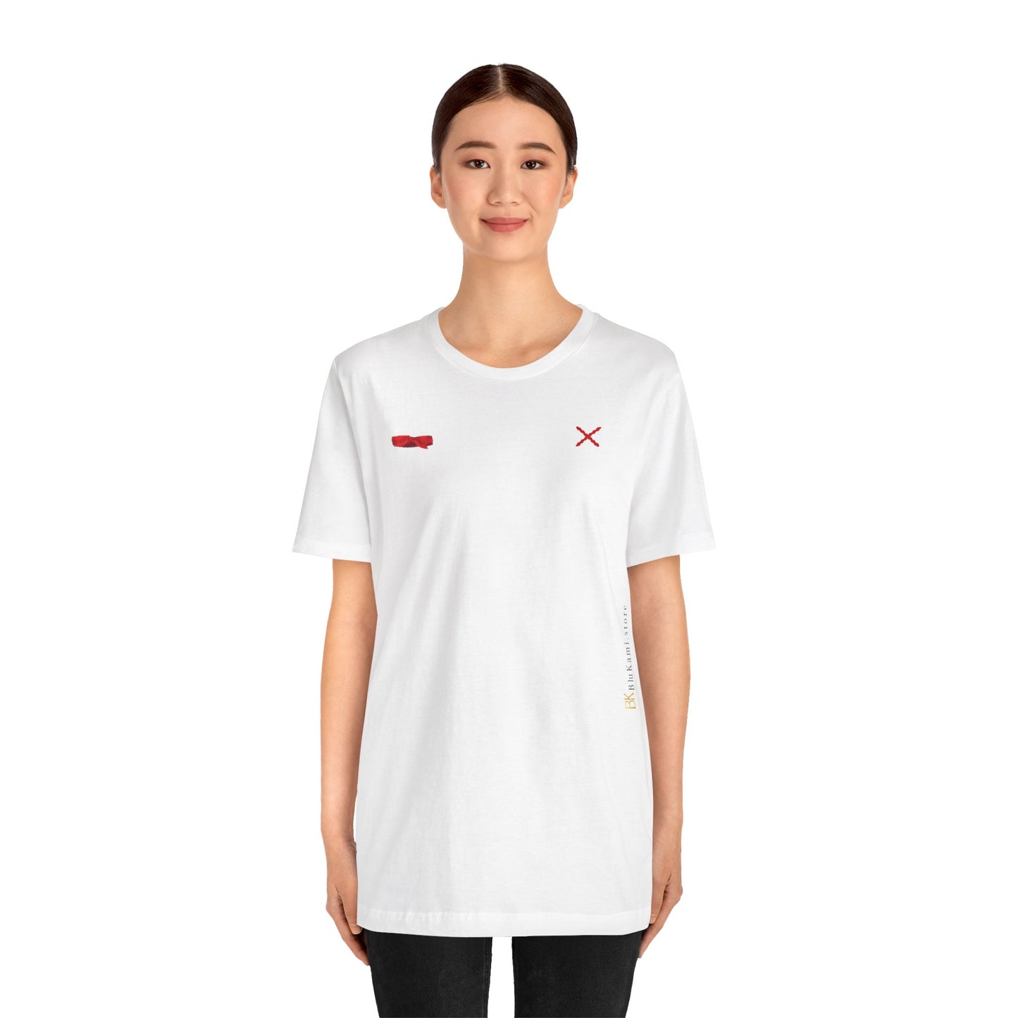 Camiseta manga corta Aspa de Borgoña Cruz de San Andrés y pañuelo hermandad Hispana
