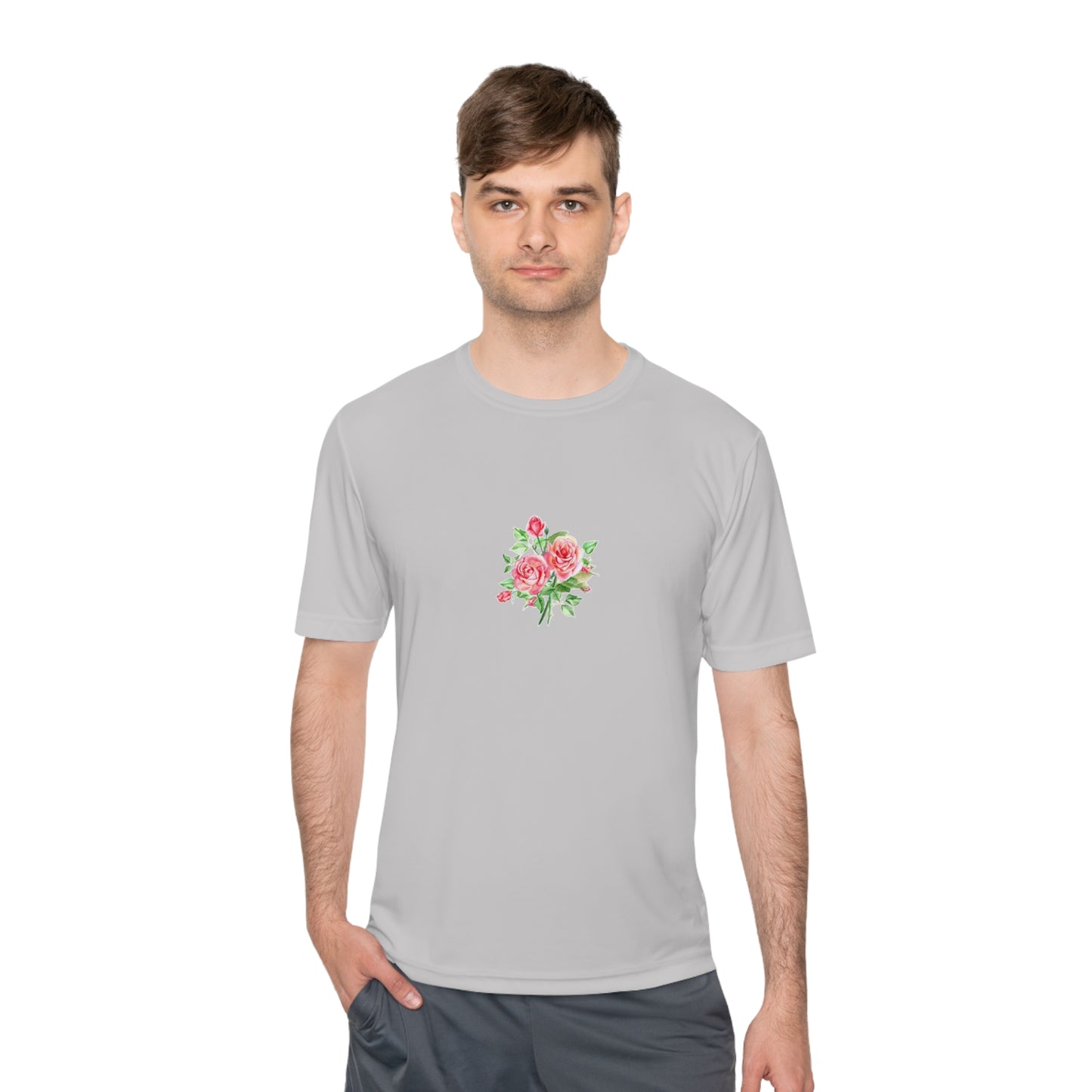 Camiseta mujer flor rosa T-Shirt women