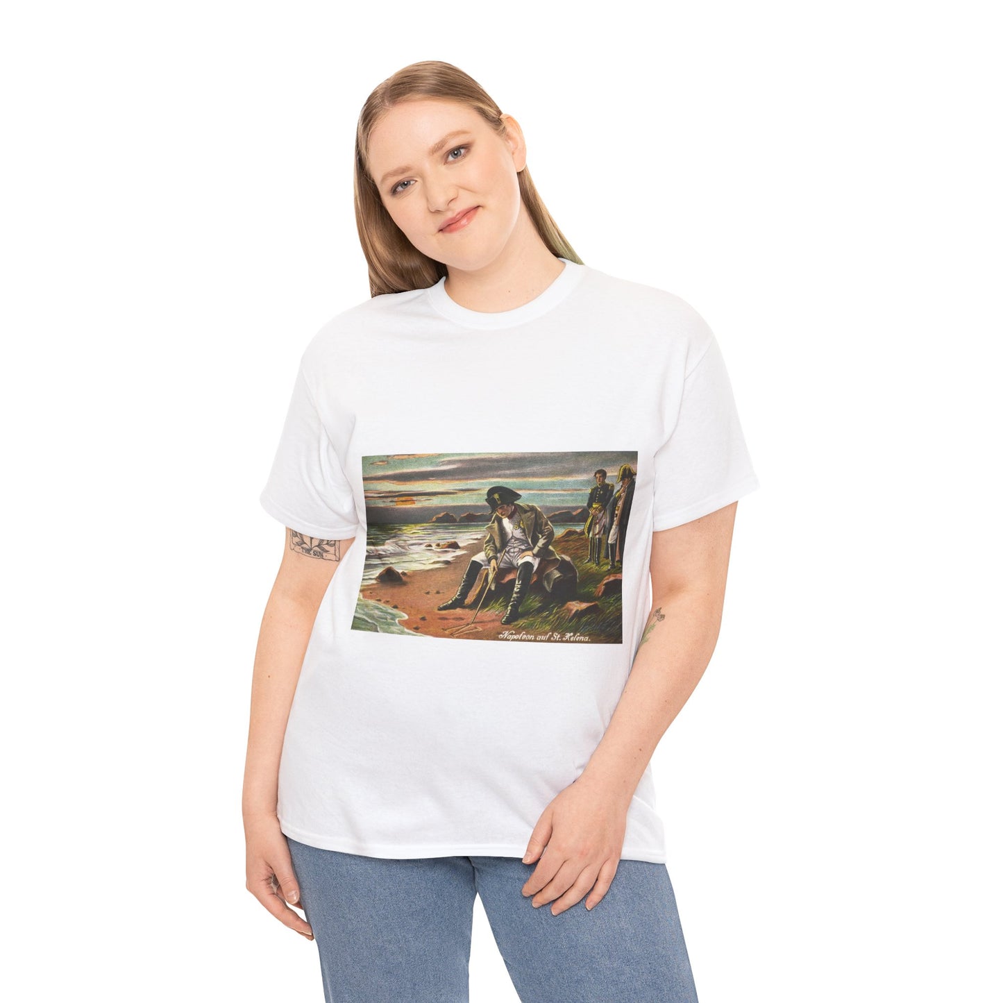 Camiseta algodón exilio Napoleón.