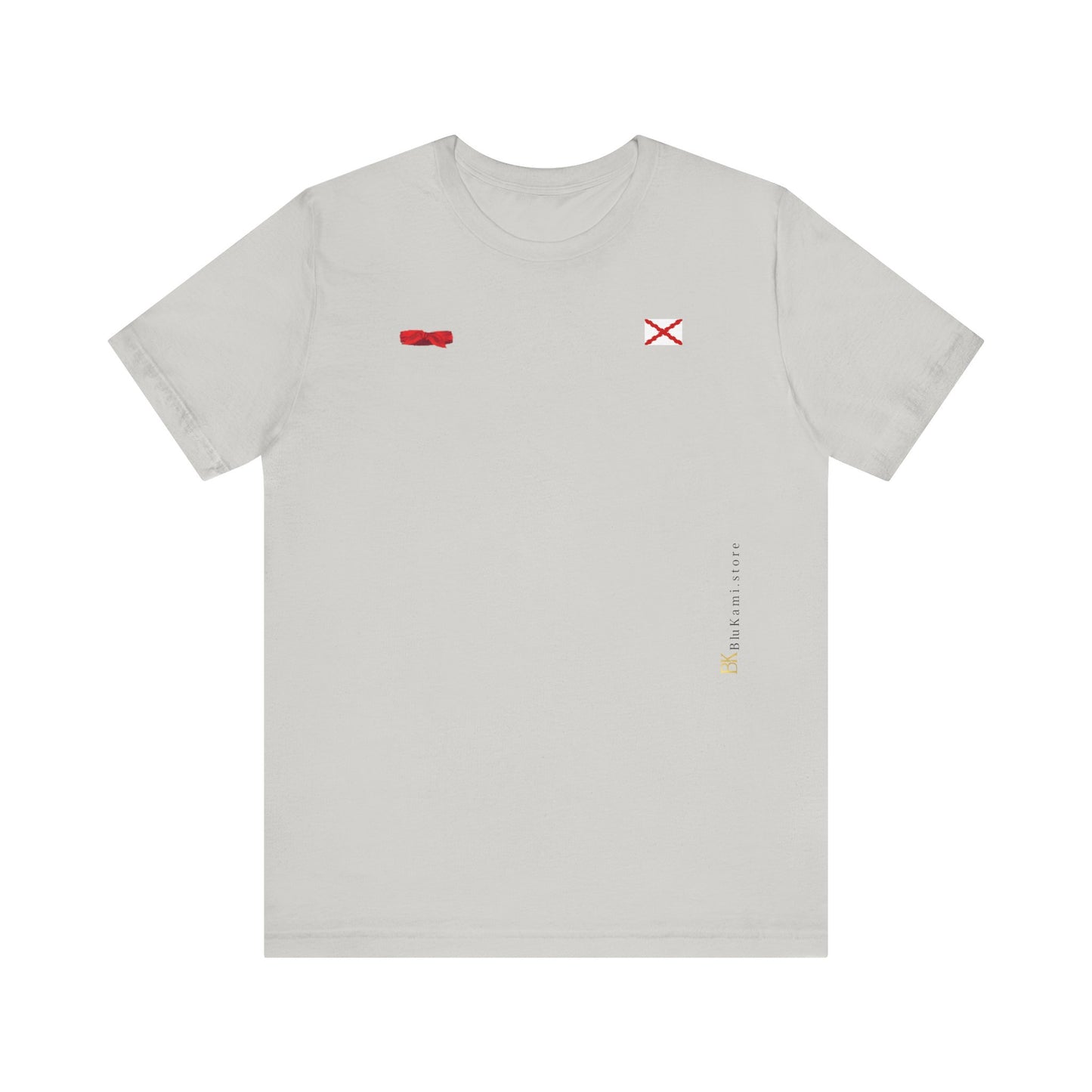 Camiseta manga corta Aspa de Borgoña Cruz de San Andrés y pañuelo hermandad Hispana