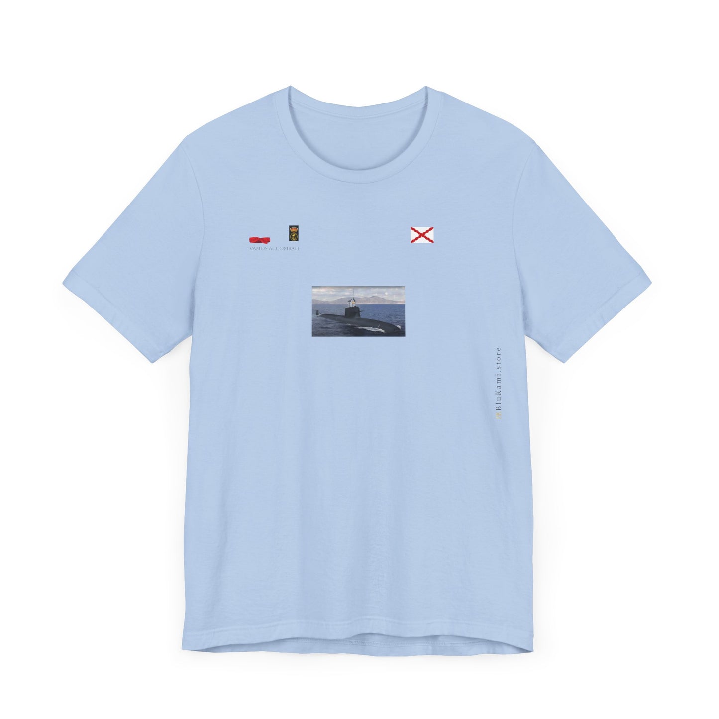 Isaac Peral submarino camiseta manga corta