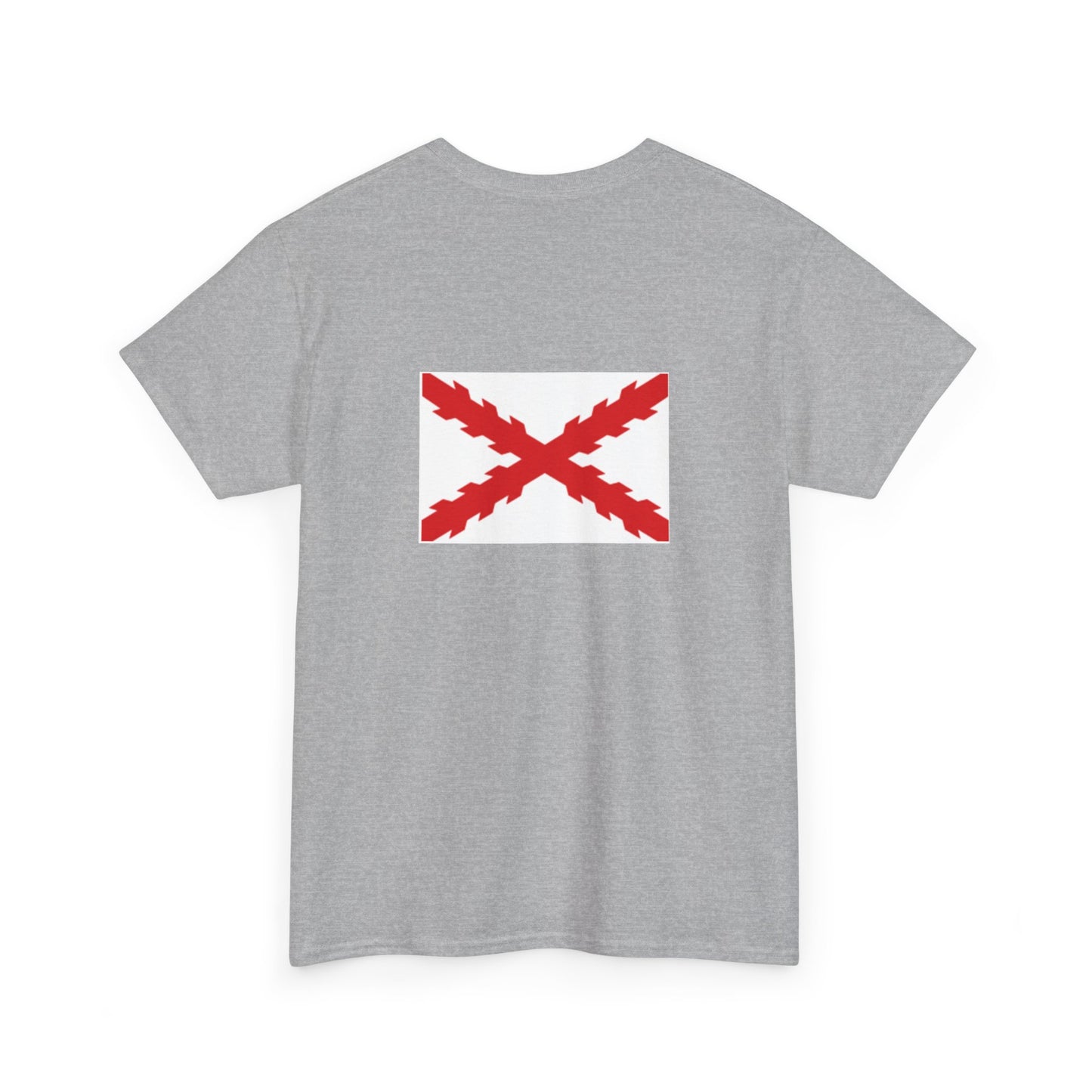Aspa Borgoña espalda Camiseta manga corta