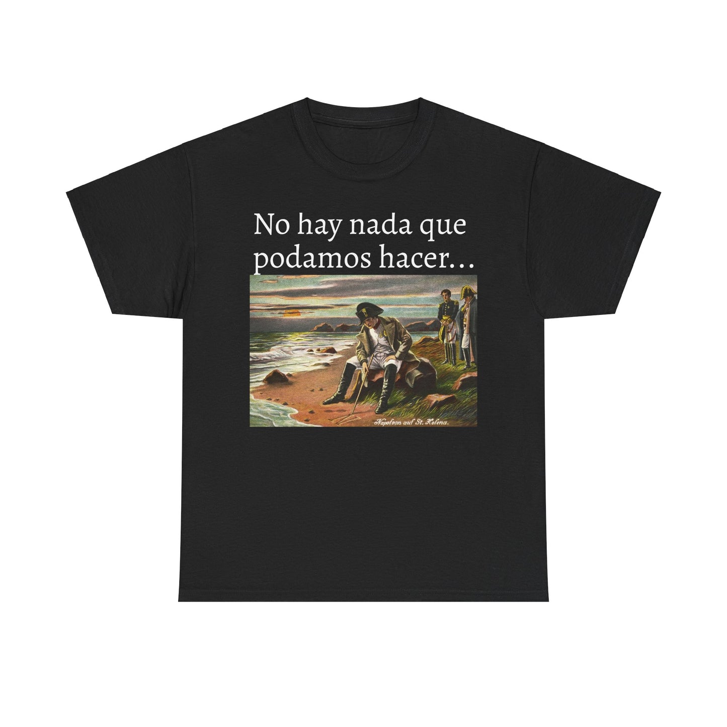 Camiseta algodón exilio Napoleón.