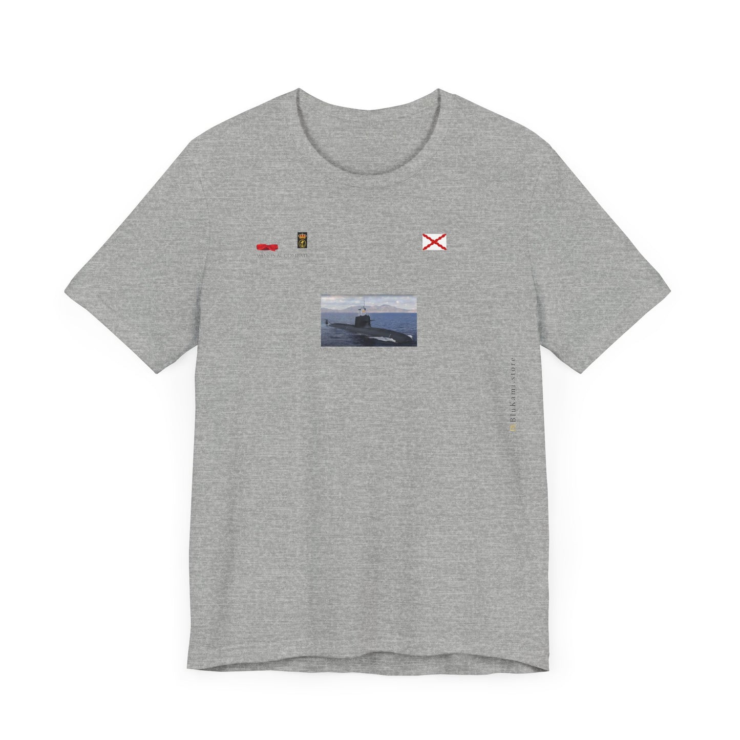 Isaac Peral submarino camiseta manga corta