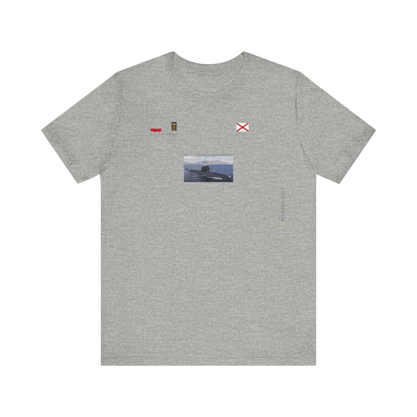 Isaac Peral submarino camiseta manga corta
