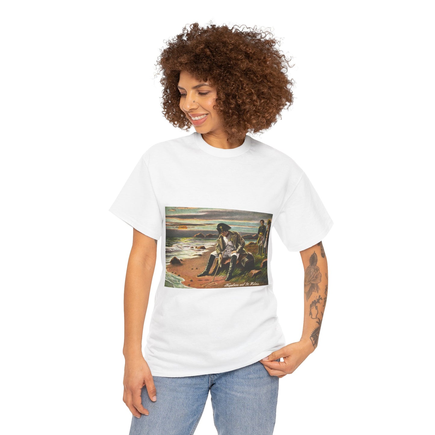 Camiseta algodón exilio Napoleón.