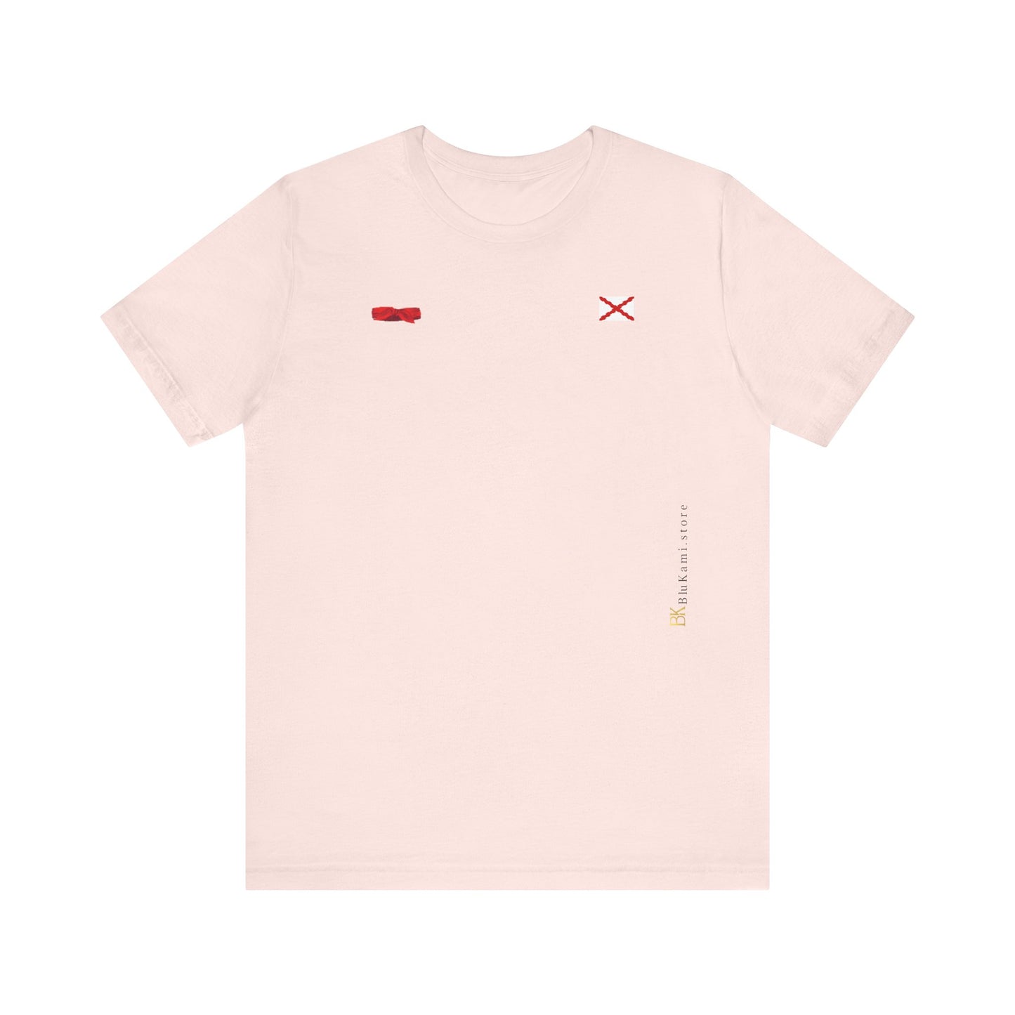 Camiseta manga corta Aspa de Borgoña Cruz de San Andrés y pañuelo hermandad Hispana