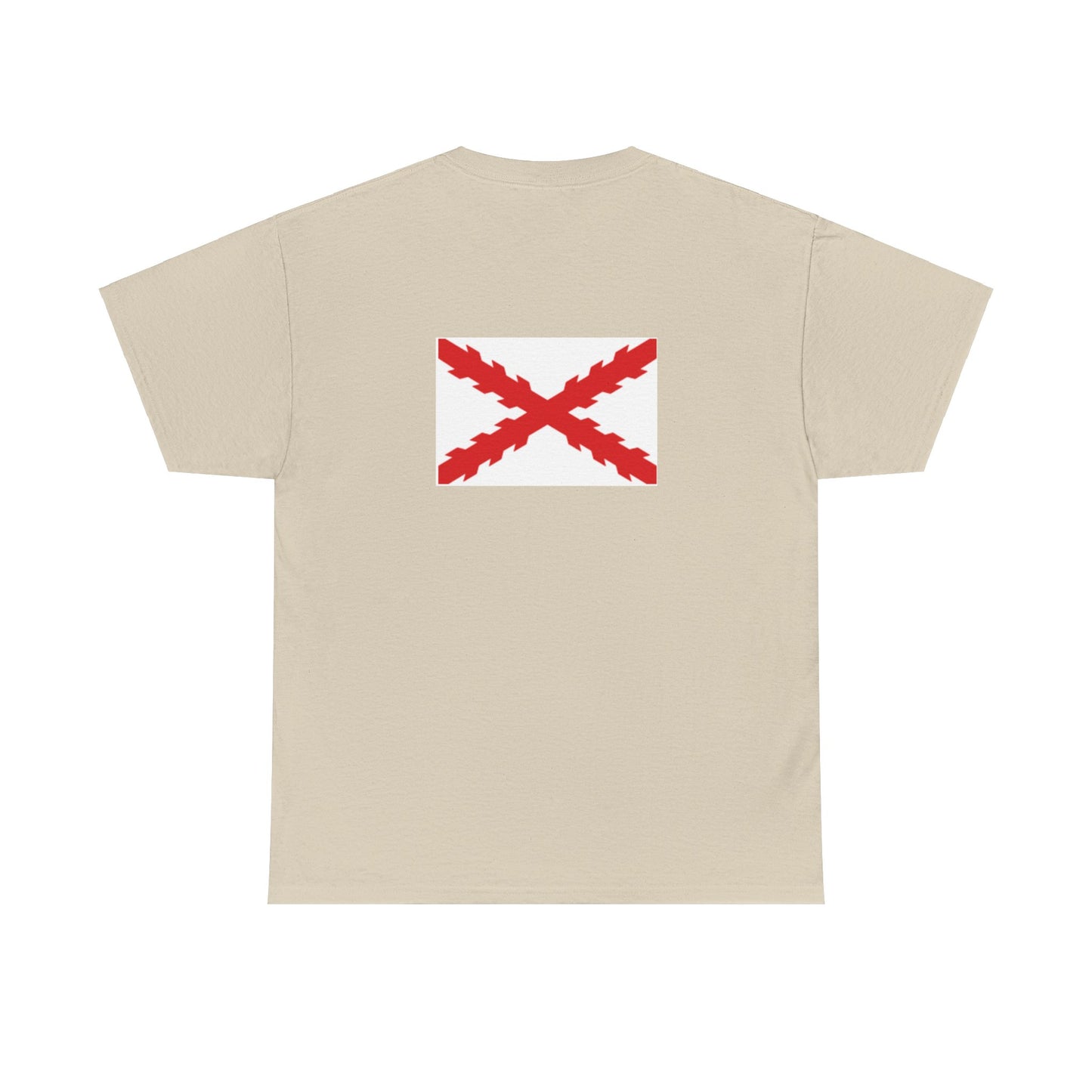 Aspa Borgoña espalda Camiseta manga corta