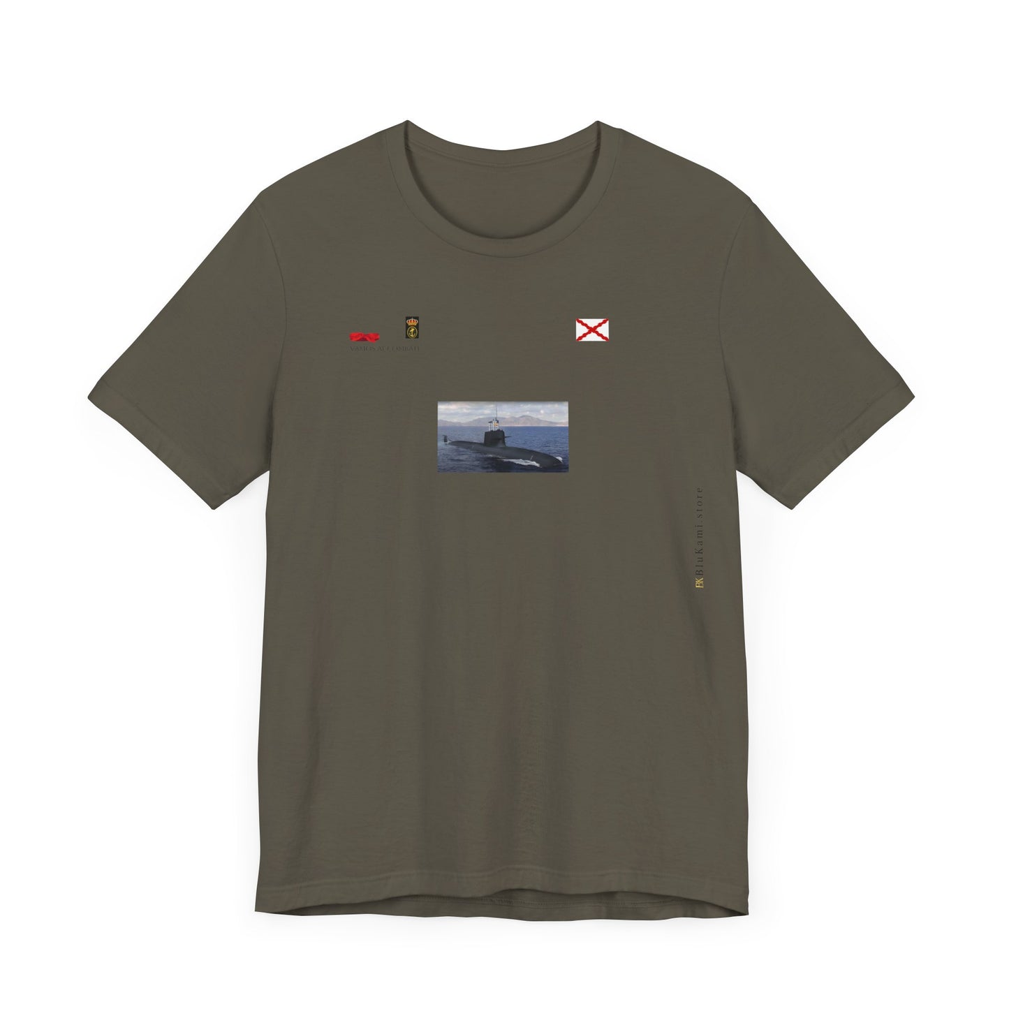 Isaac Peral submarino camiseta manga corta