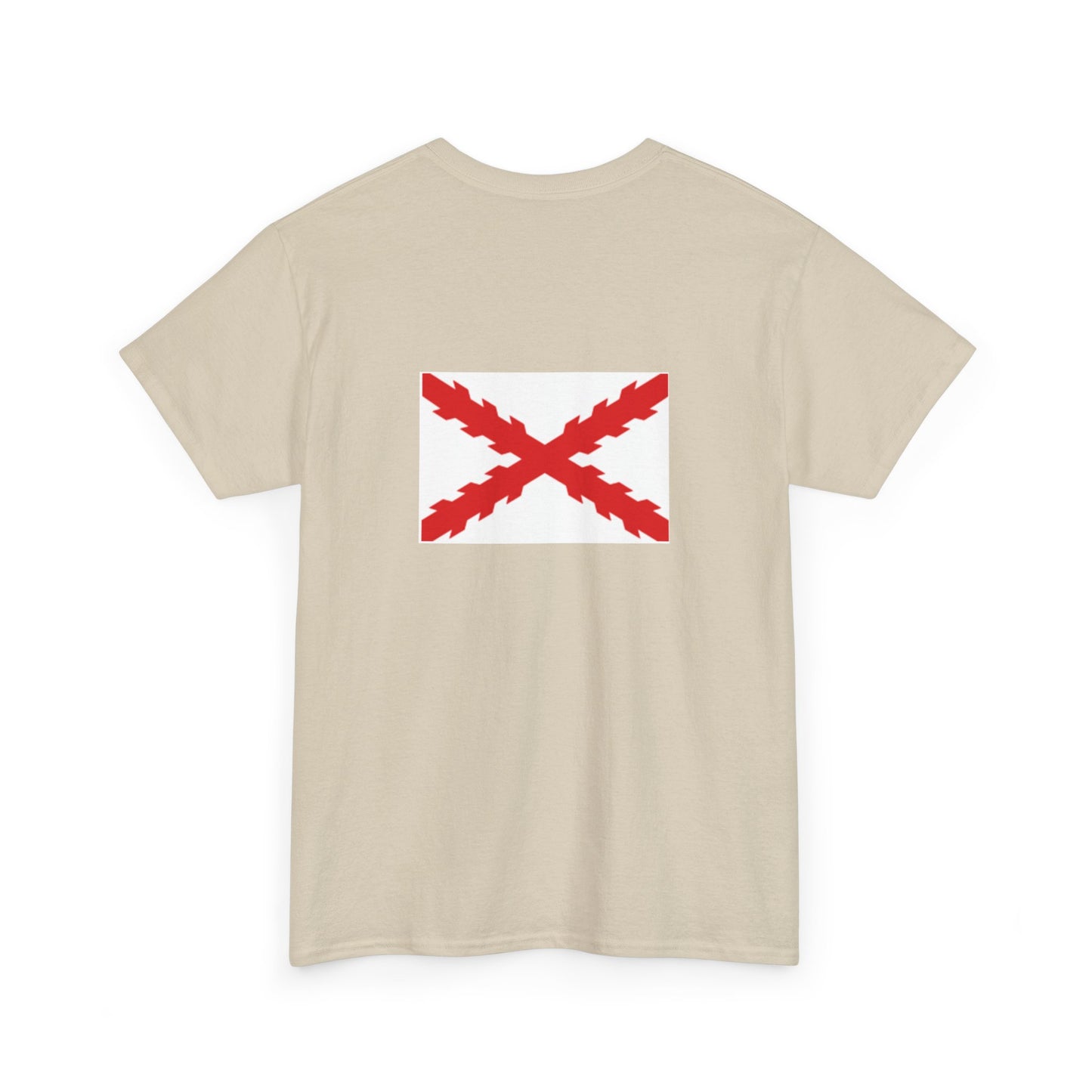 Aspa Borgoña espalda Camiseta manga corta