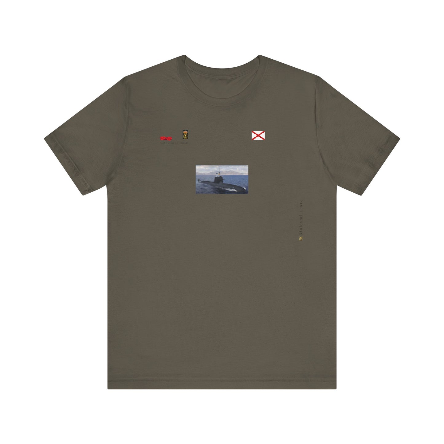 Isaac Peral submarino camiseta manga corta