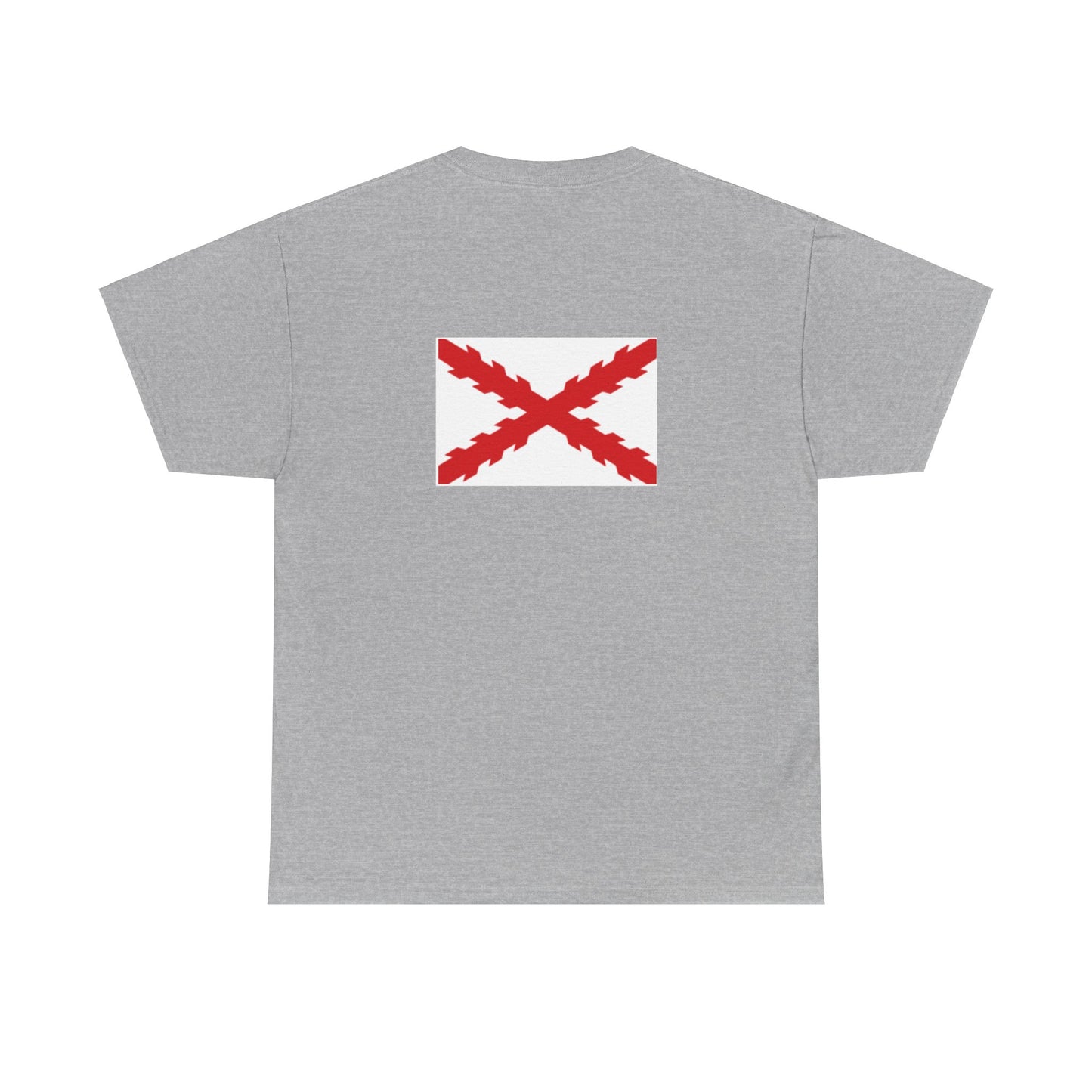 Aspa Borgoña espalda Camiseta manga corta