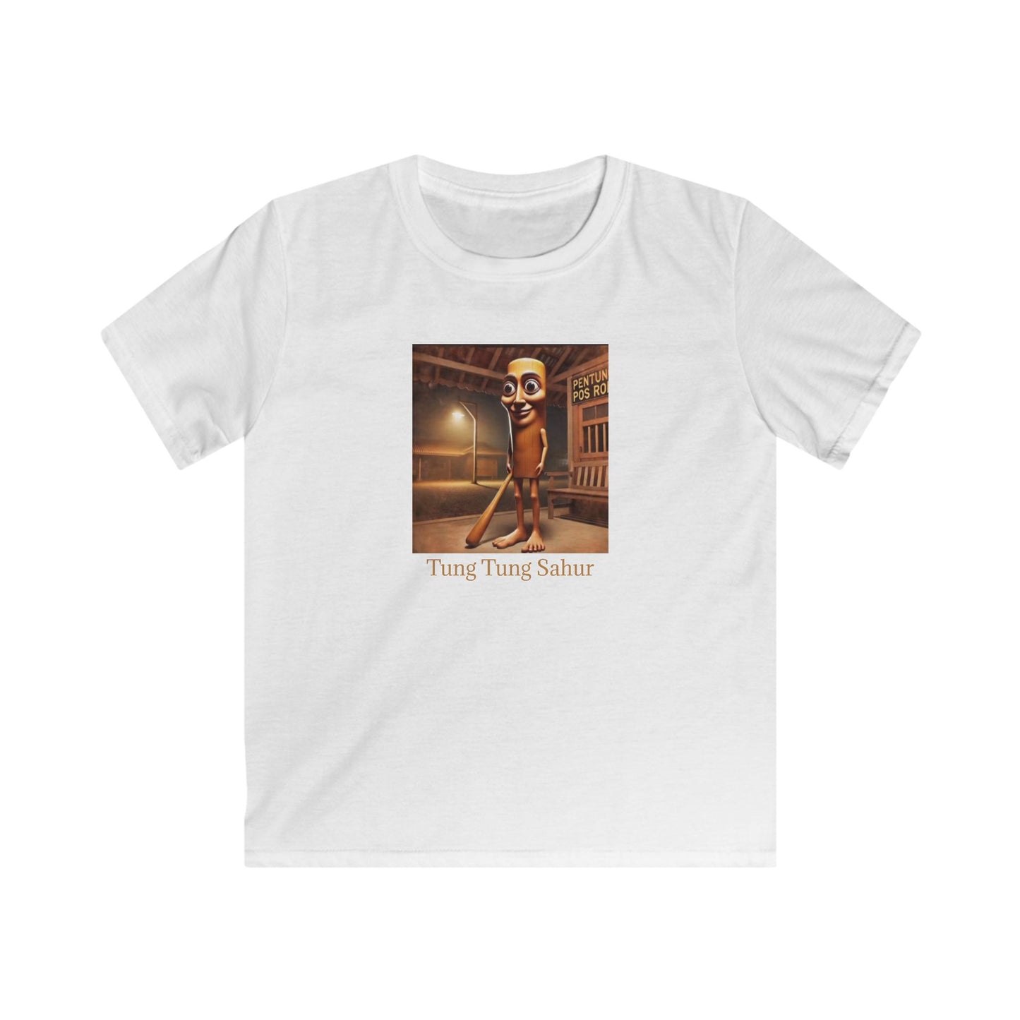 Tung Tung Sahur camiseta manga corta T-Shirt niños