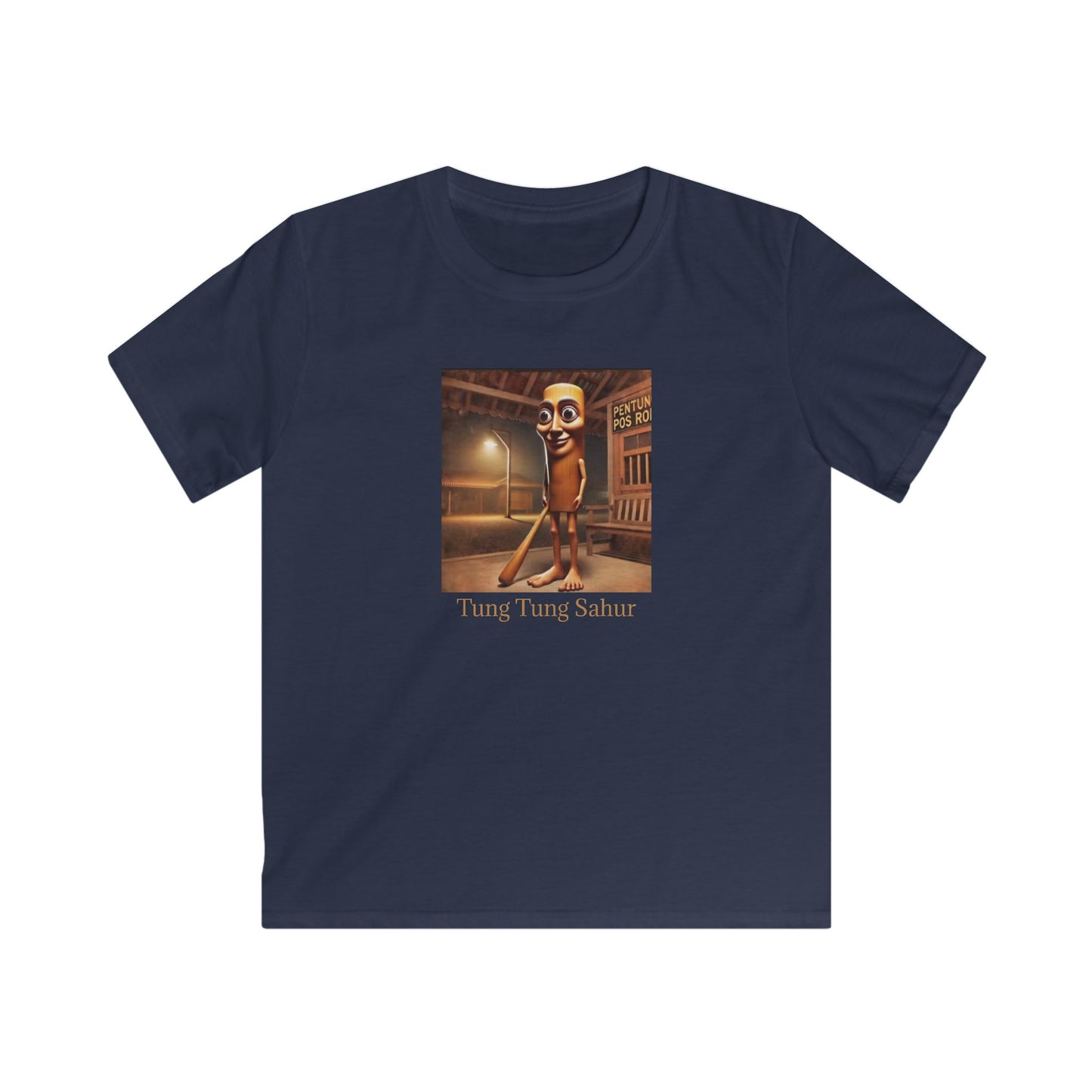 Tung Tung Sahur camiseta manga corta T-Shirt niños