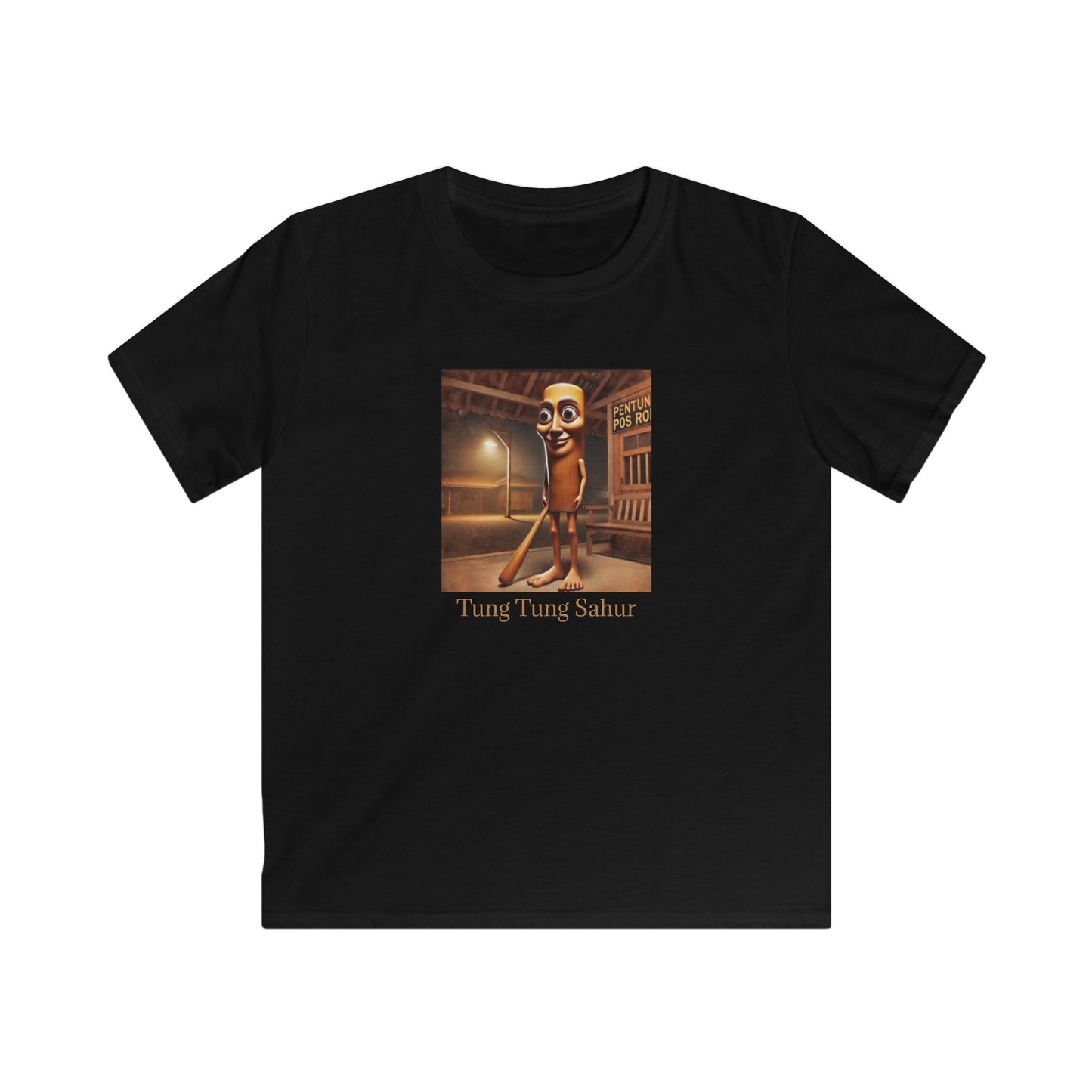 Tung Tung Sahur camiseta manga corta T-Shirt niños