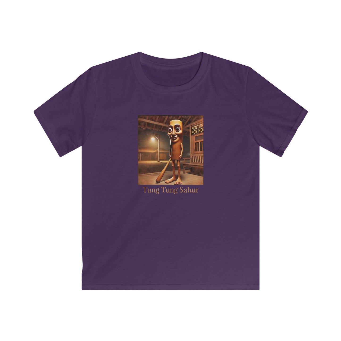 Tung Tung Sahur camiseta manga corta T-Shirt niños