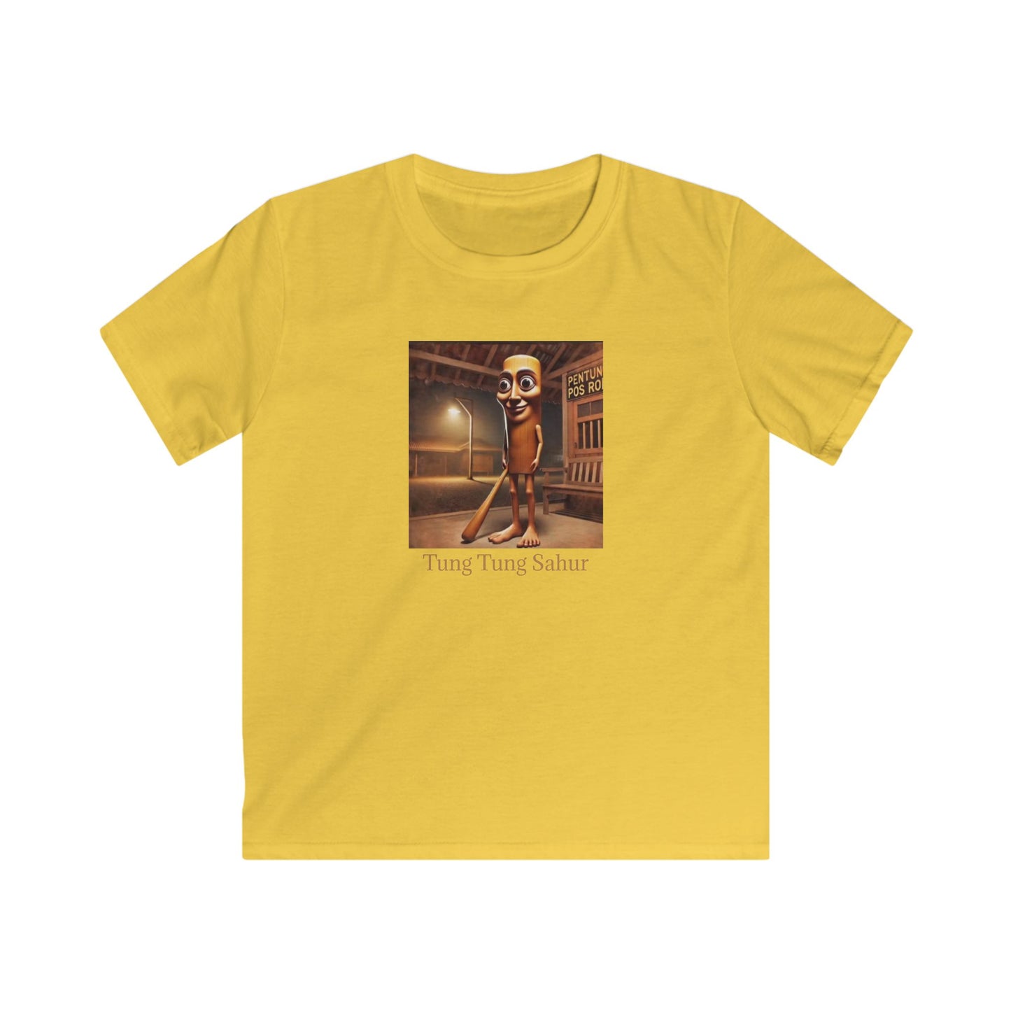 Tung Tung Sahur camiseta manga corta T-Shirt niños