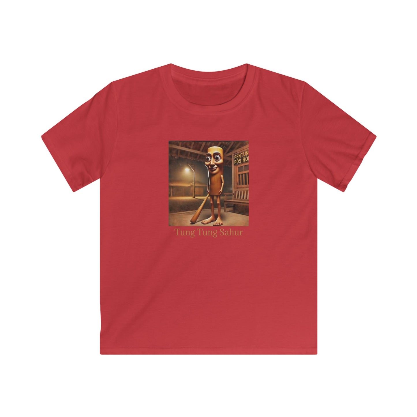 Tung Tung Sahur camiseta manga corta T-Shirt niños