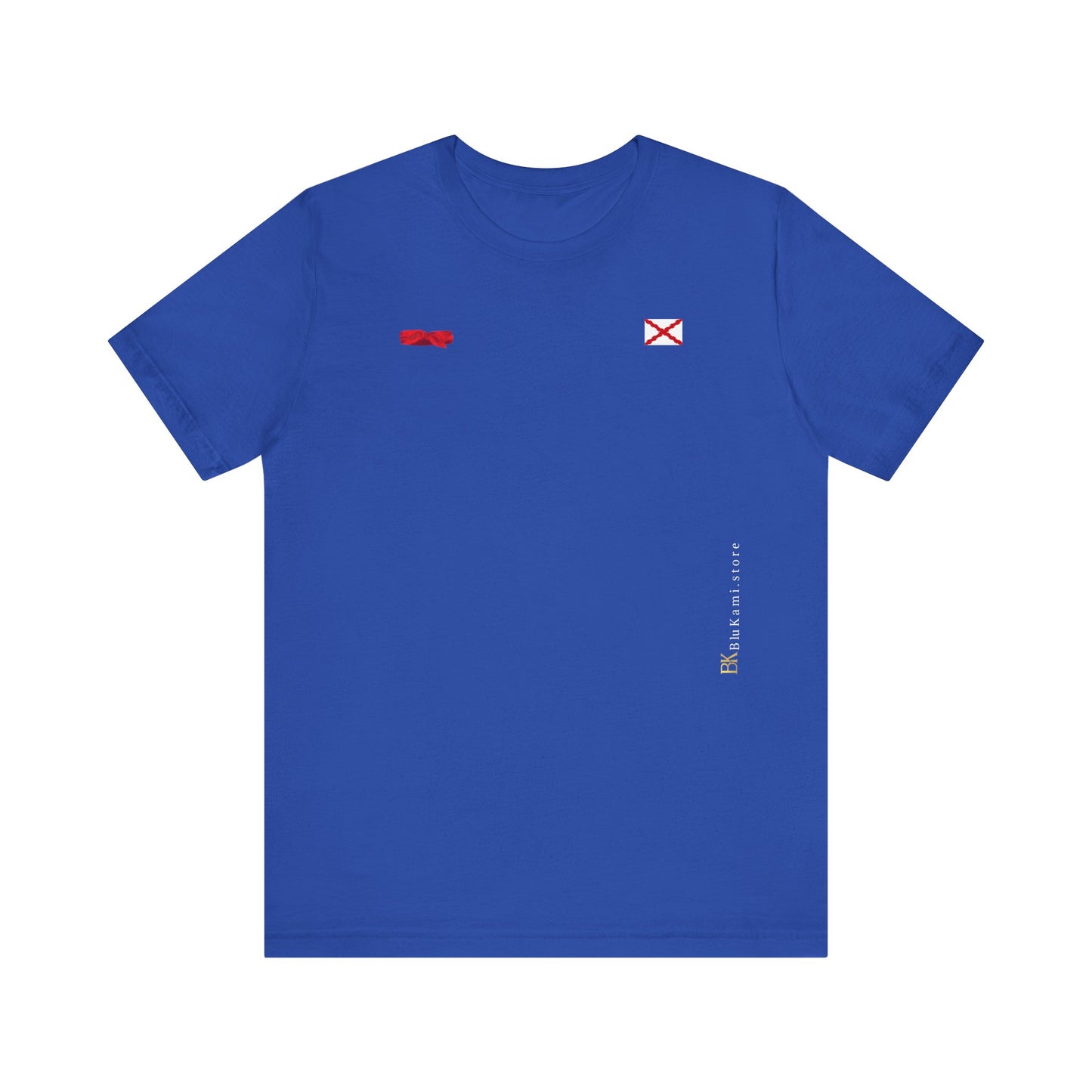Camiseta manga corta Aspa de Borgoña Cruz de San Andrés y pañuelo hermandad Hispana