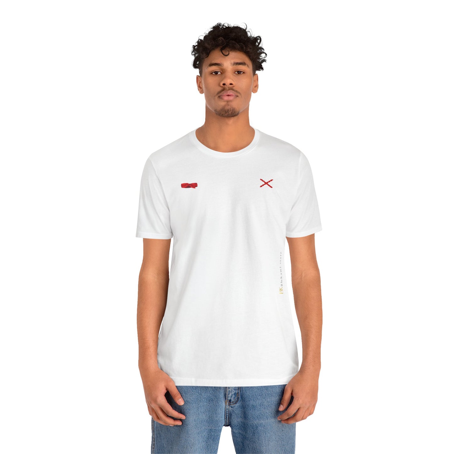 Camiseta manga corta Aspa de Borgoña Cruz de San Andrés   y  pañuelo hermandad Hispana
