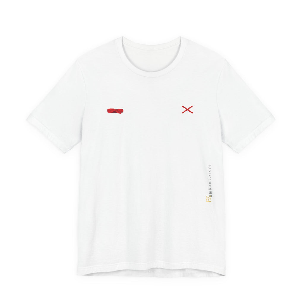 Camiseta manga corta Aspa de Borgoña Cruz de San Andrés   y  pañuelo hermandad Hispana