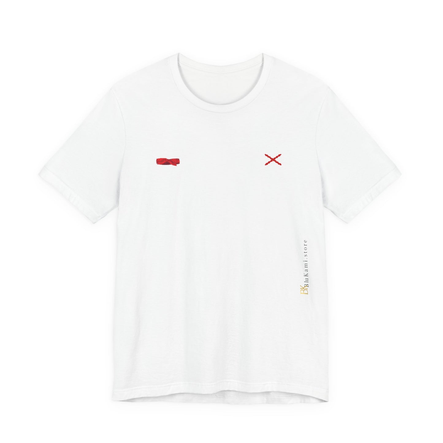 Camiseta manga corta Aspa de Borgoña Cruz de San Andrés   y  pañuelo hermandad Hispana