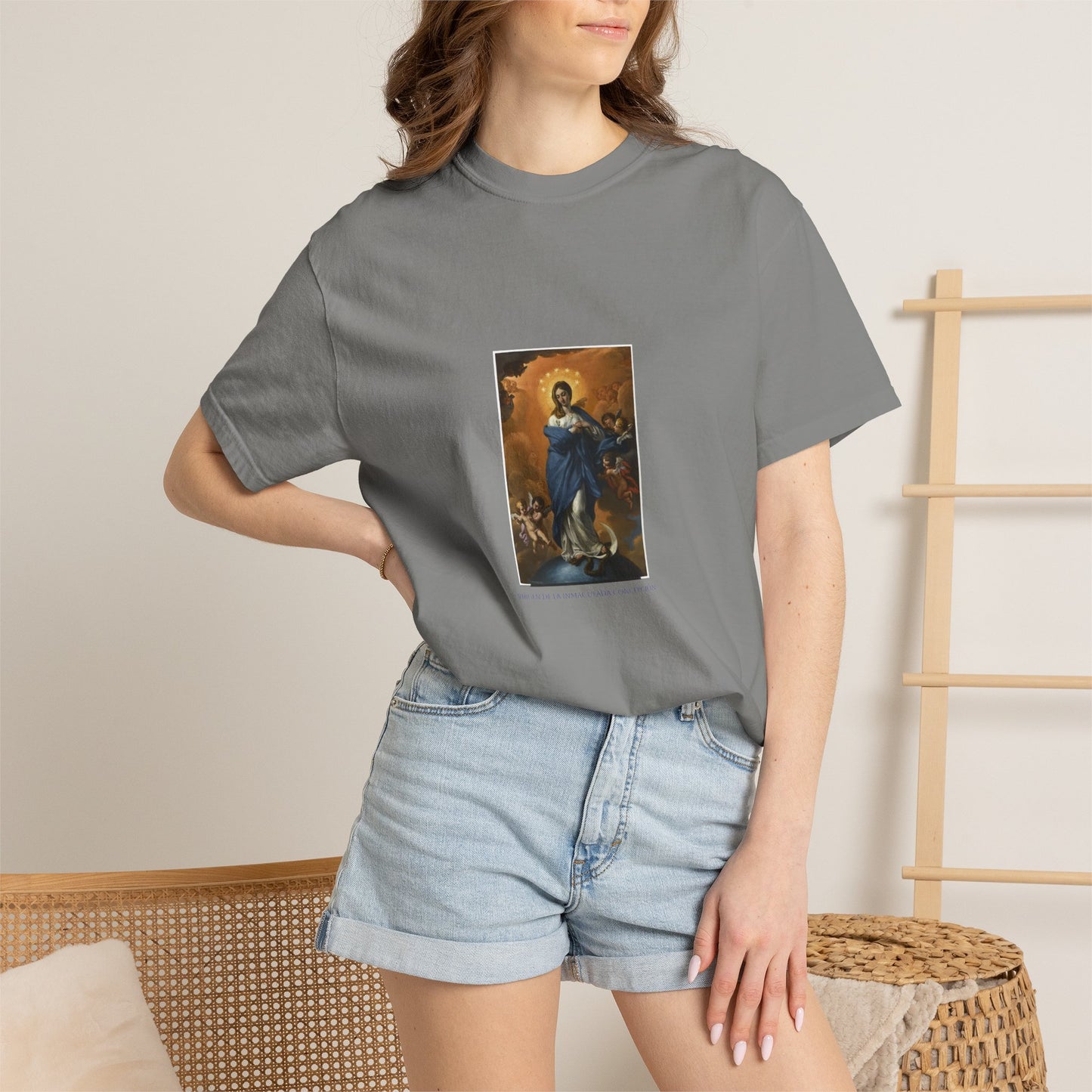 Camiseta manga corta Virgen de la Inmaculada