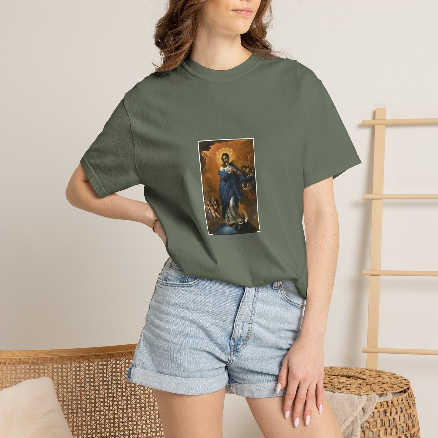 Camiseta manga corta Virgen de la Inmaculada