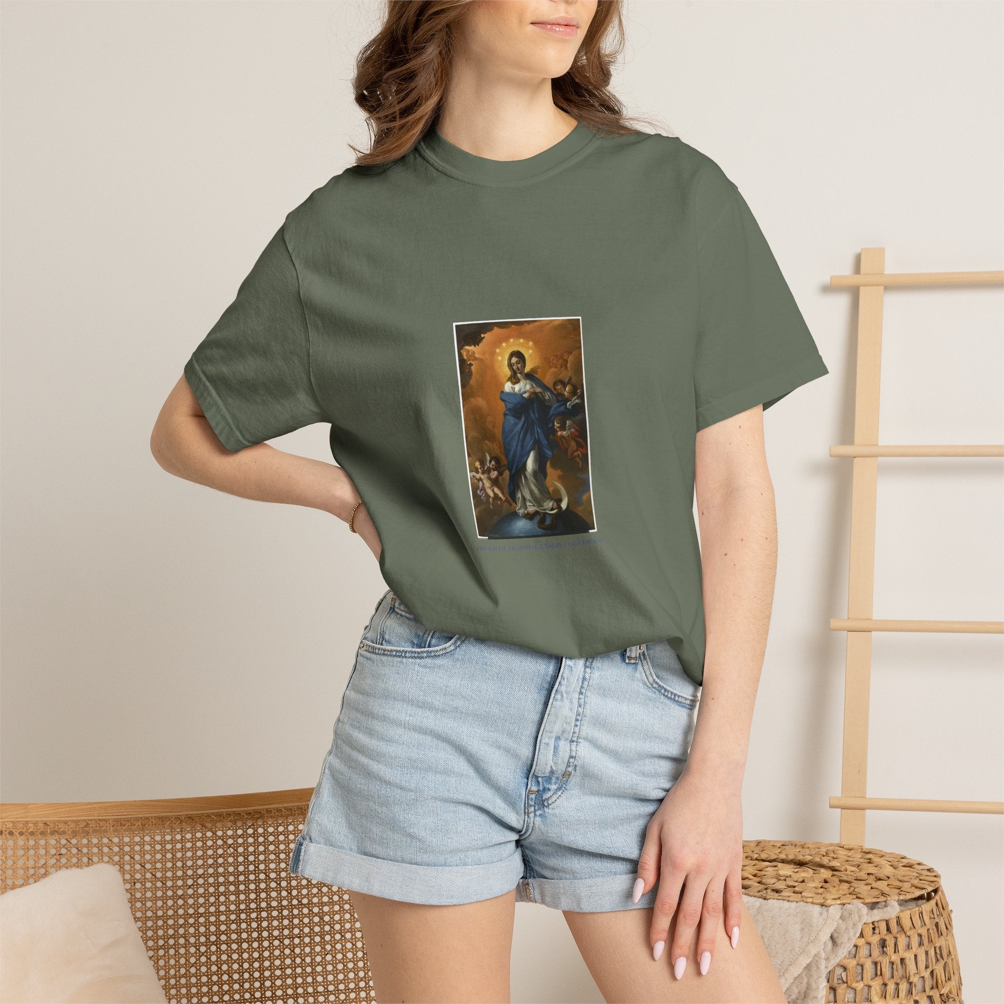 Camiseta manga corta Virgen de la Inmaculada