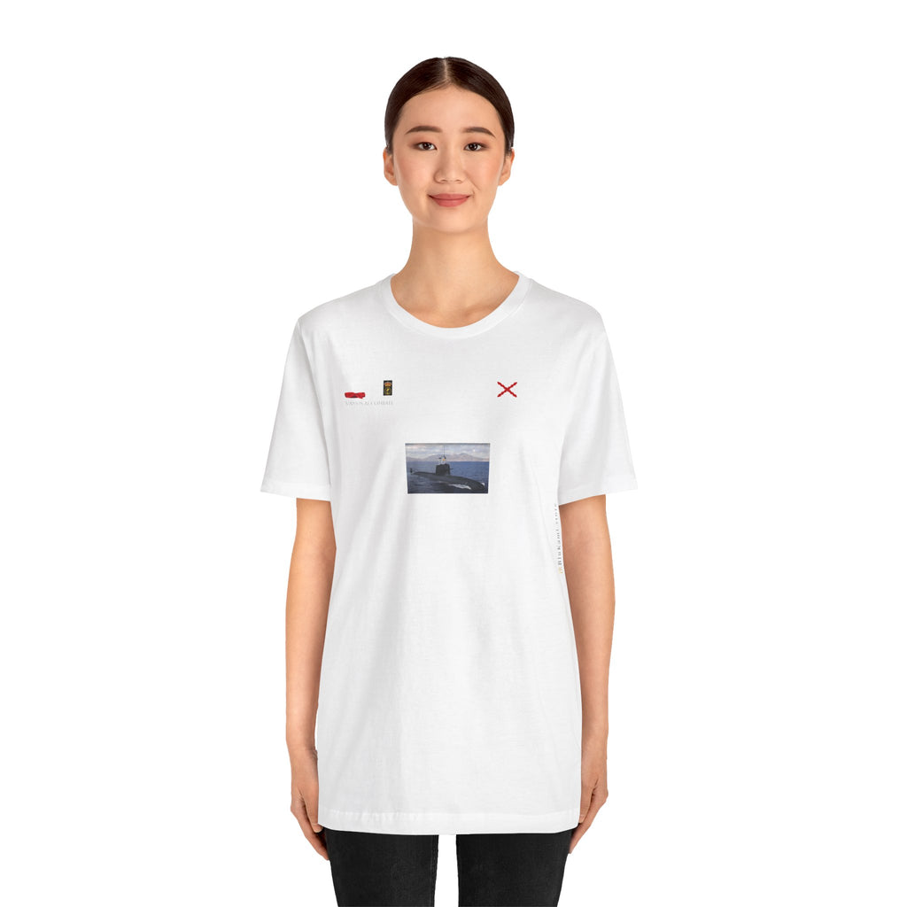 Isaac Peral submarino camiseta manga corta