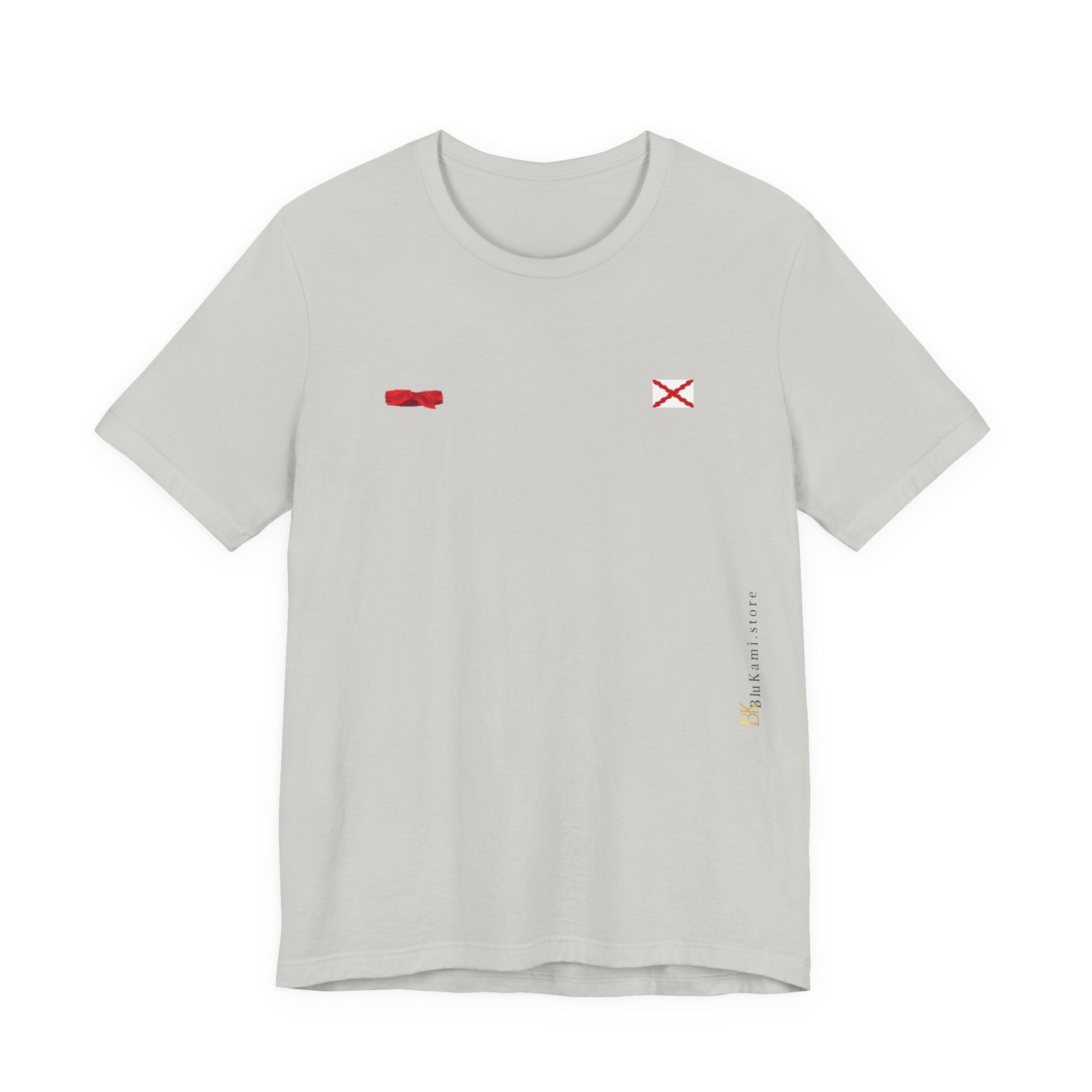 Camiseta manga corta Aspa de Borgoña Cruz de San Andrés   y  pañuelo hermandad Hispana