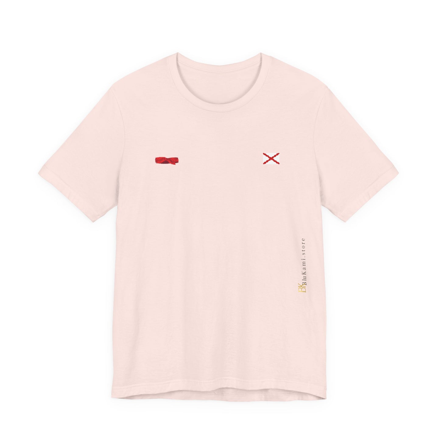 Camiseta manga corta Aspa de Borgoña Cruz de San Andrés   y  pañuelo hermandad Hispana