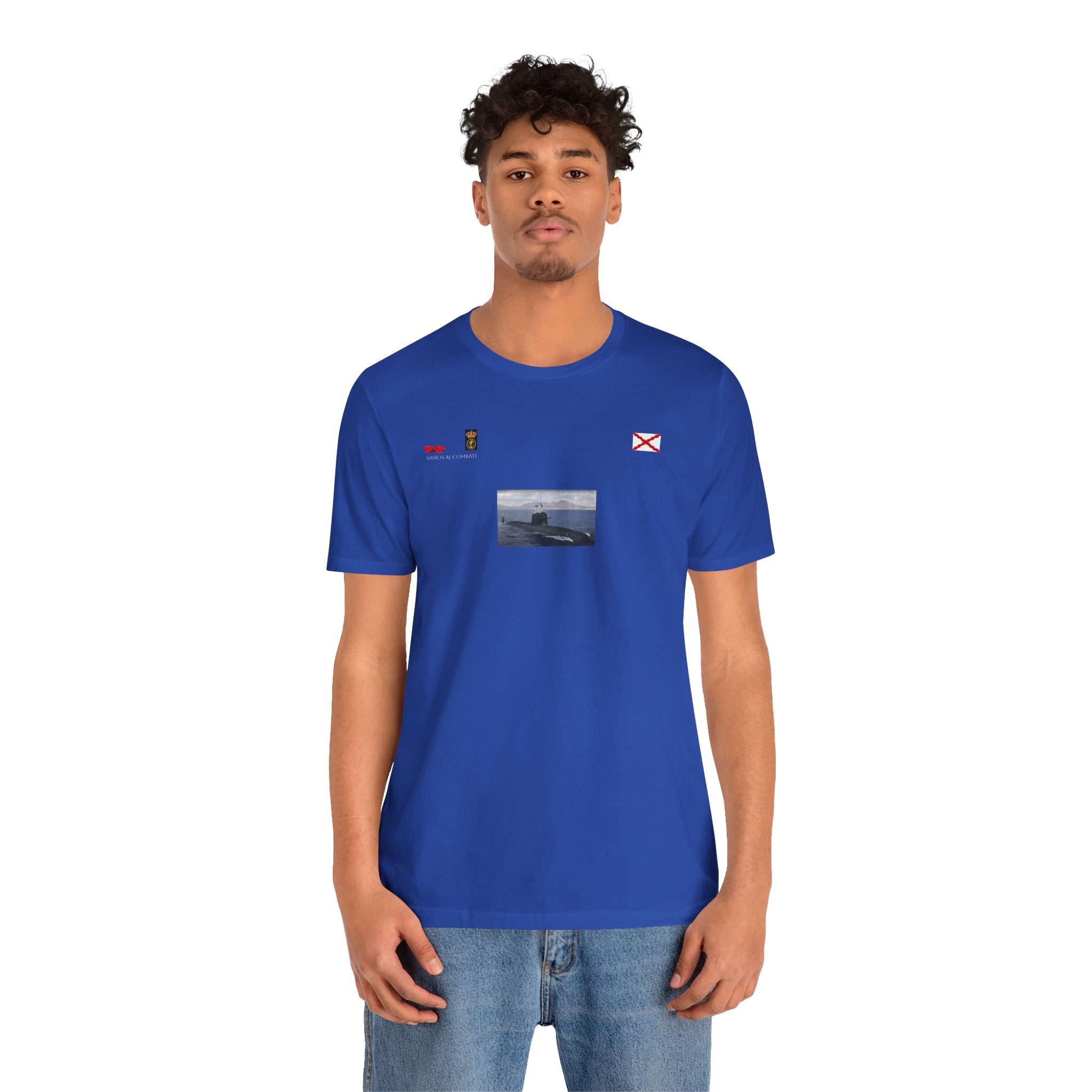 Isaac Peral submarino camiseta manga corta