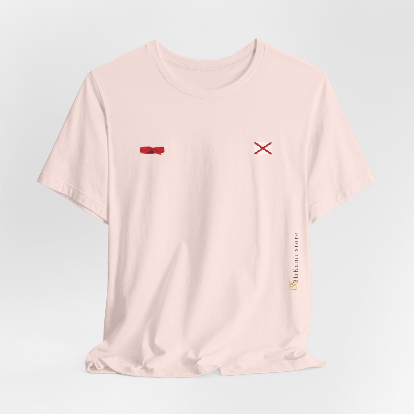 Camiseta manga corta Aspa de Borgoña Cruz de San Andrés   y  pañuelo hermandad Hispana