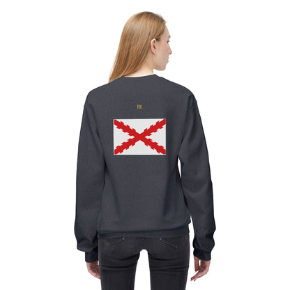 Camiseta manga larga Bandera Borgoña