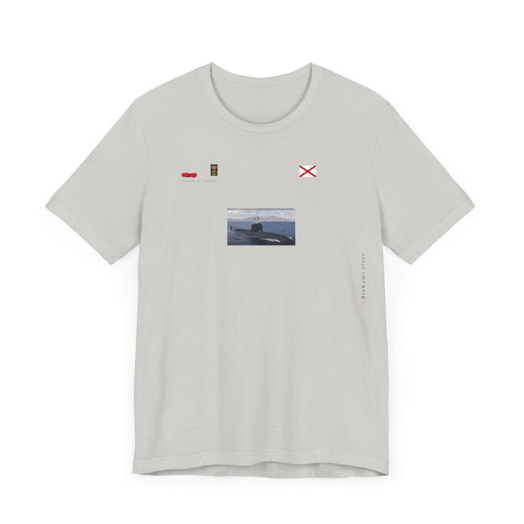 Isaac Peral submarino camiseta manga corta