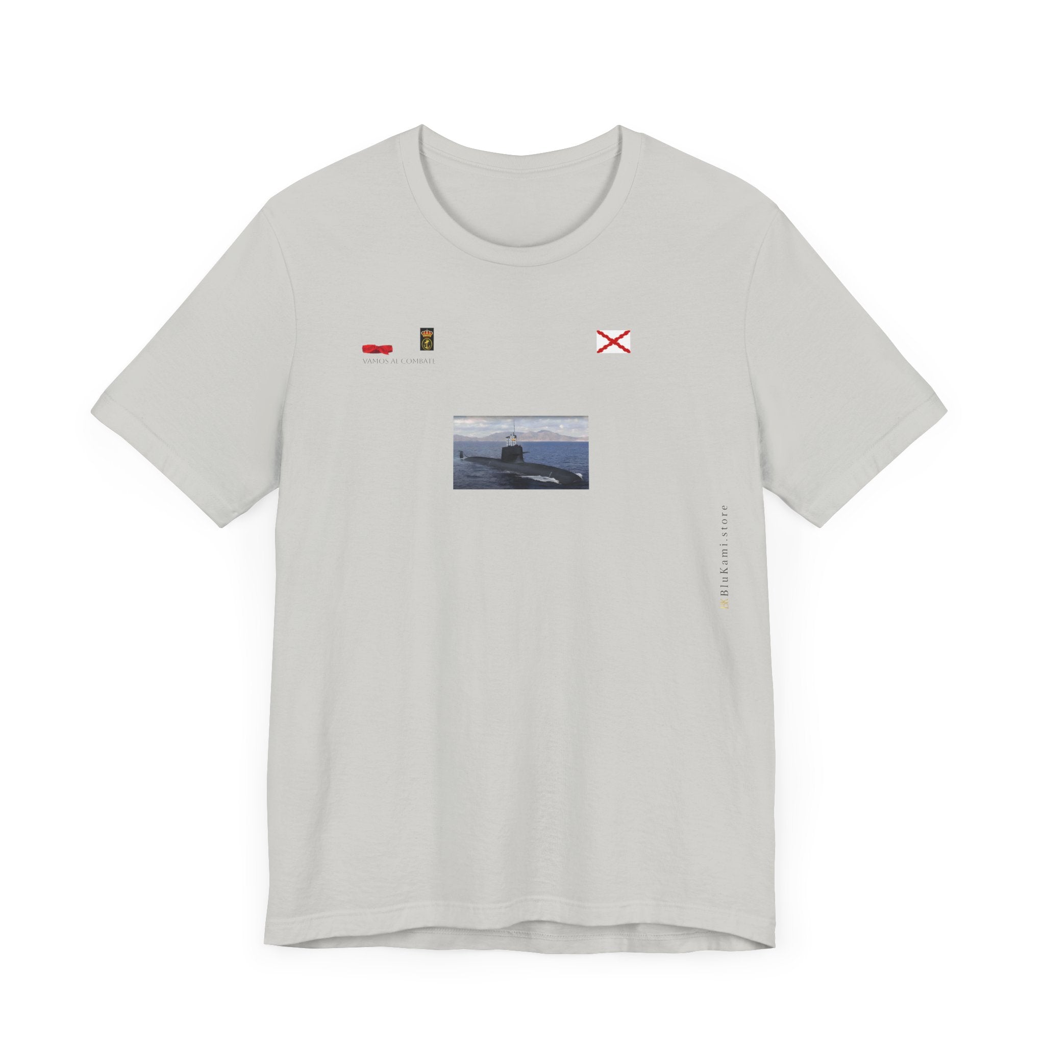 Isaac Peral submarino camiseta manga corta