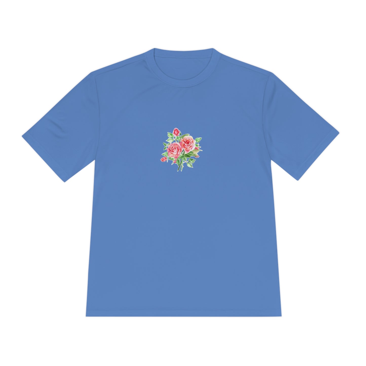 Camiseta mujer flor rosa  T-Shirt women