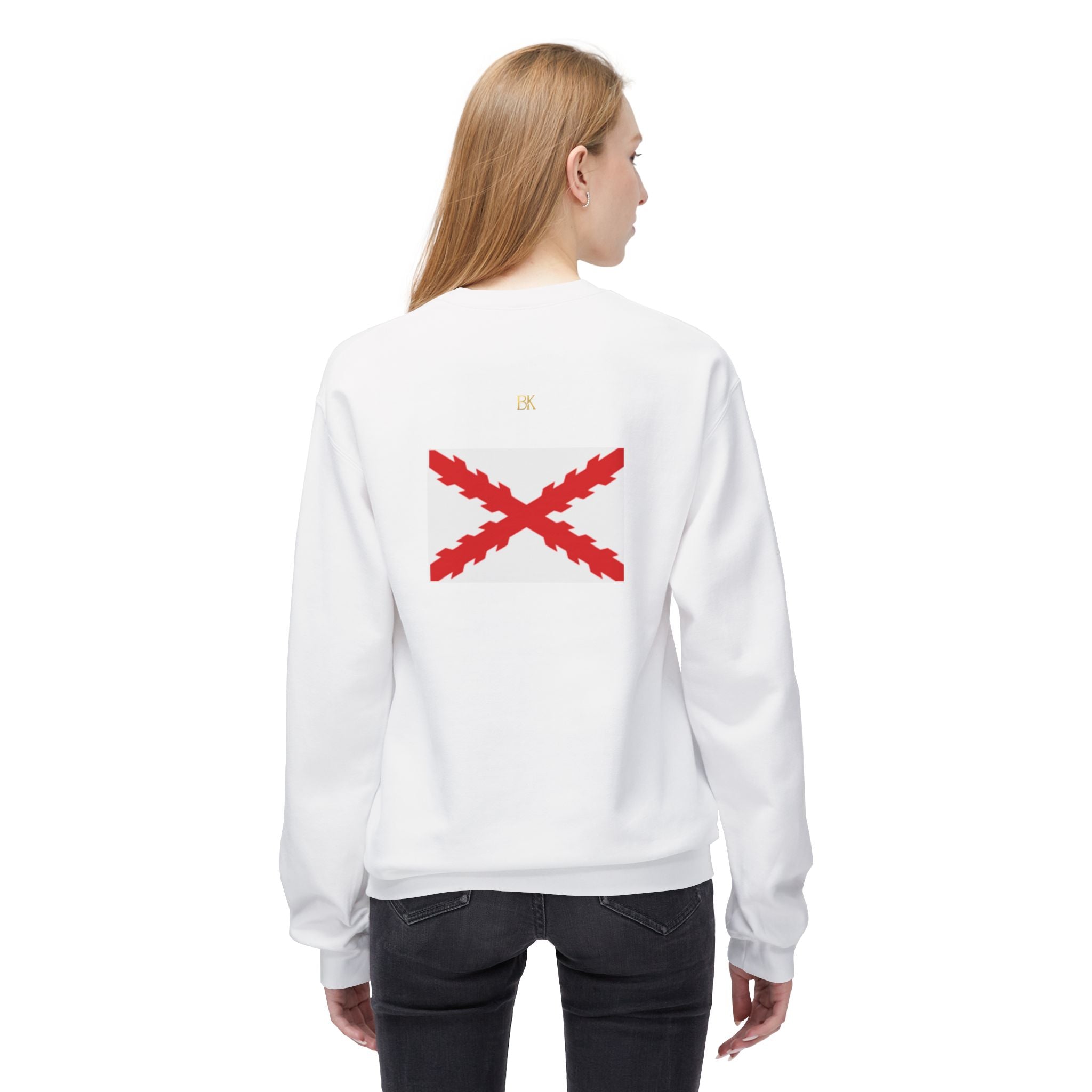 Camiseta manga larga Bandera Borgoña
