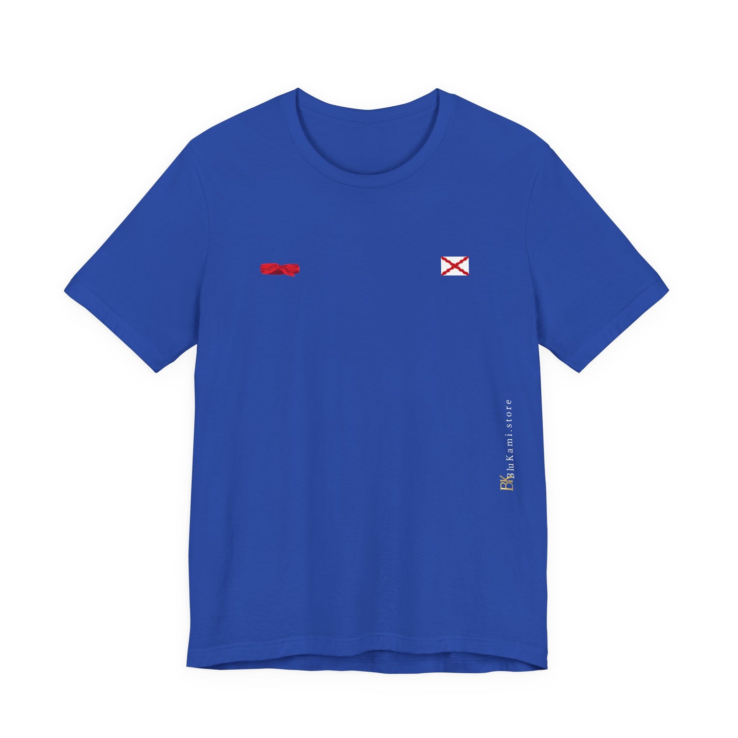 Camiseta manga corta Aspa de Borgoña Cruz de San Andrés   y  pañuelo hermandad Hispana