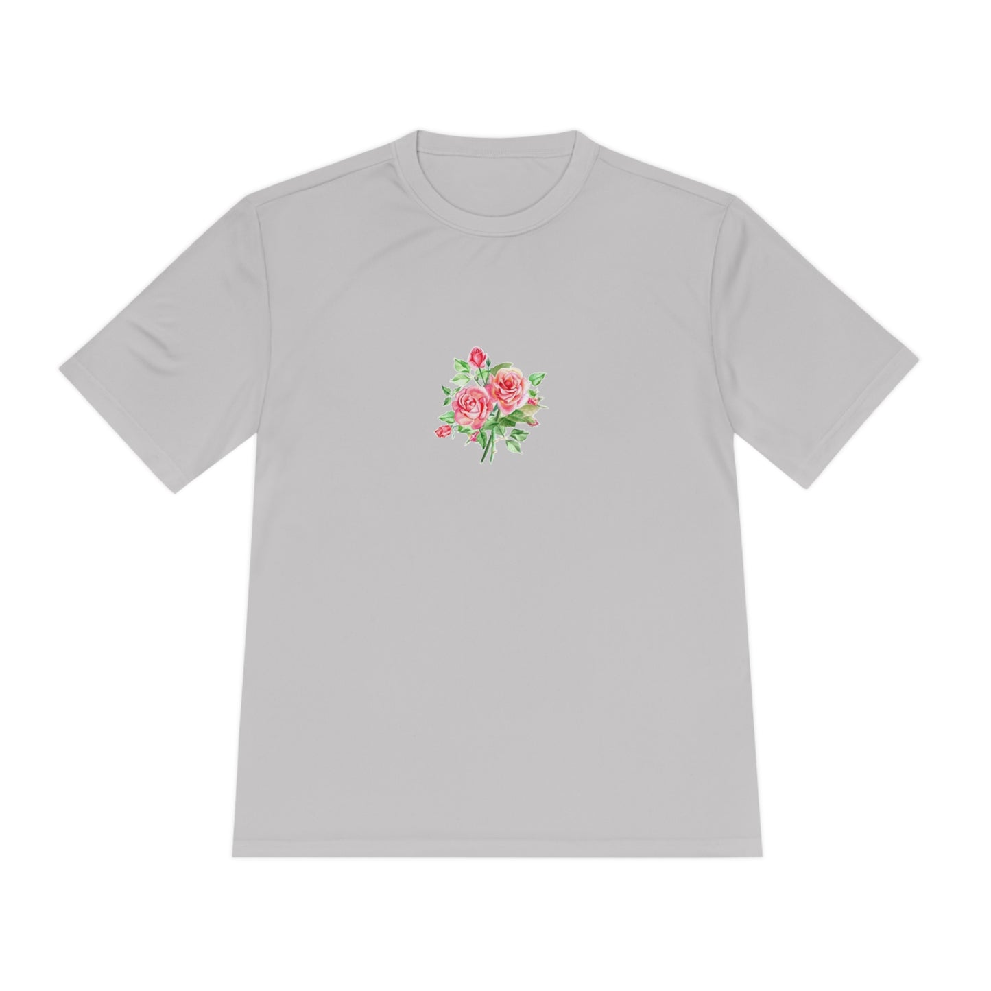 Camiseta mujer flor rosa  T-Shirt women