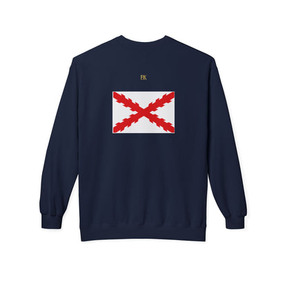 Camiseta manga larga Bandera Borgoña