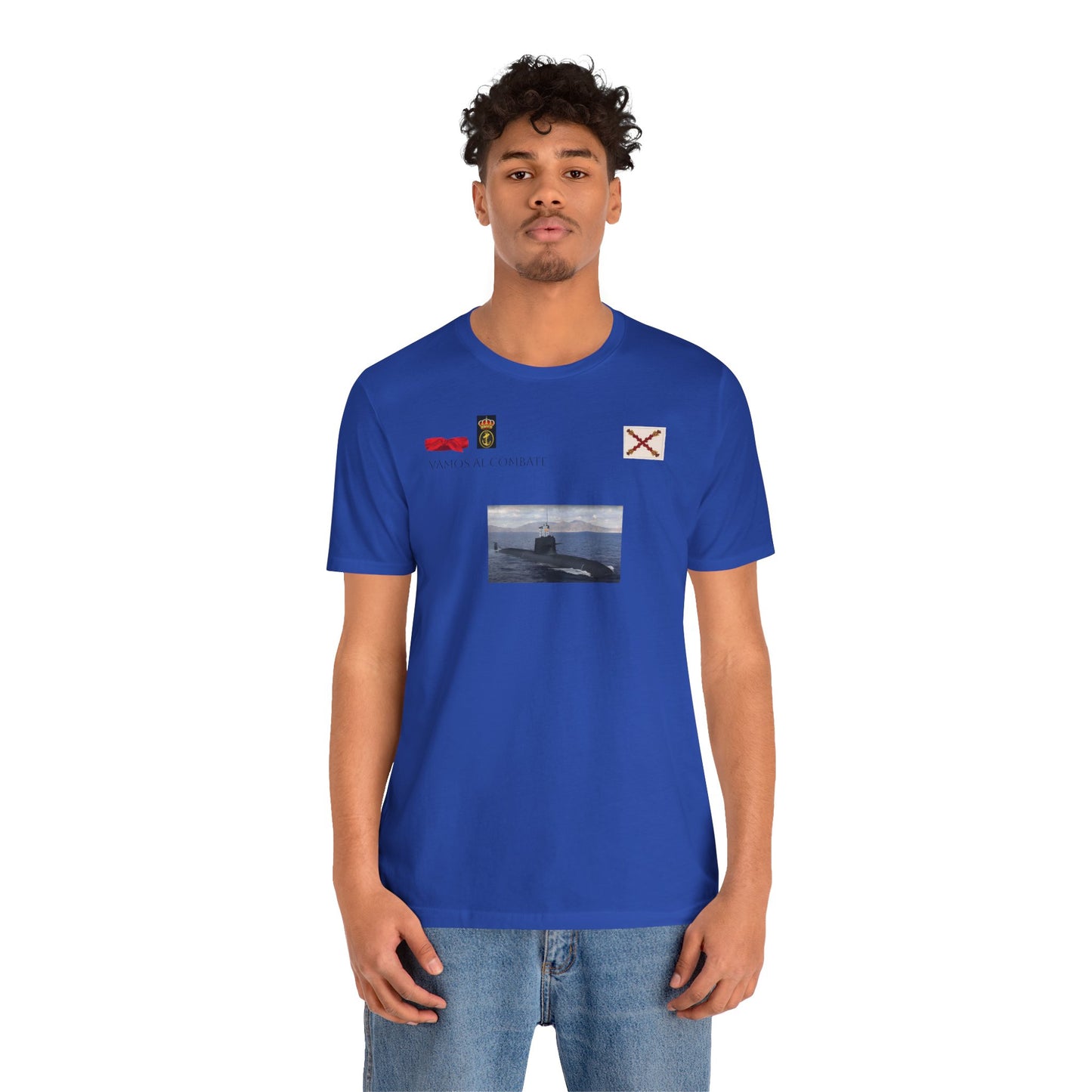 Camiseta manga corta  submarino Isaac Peral