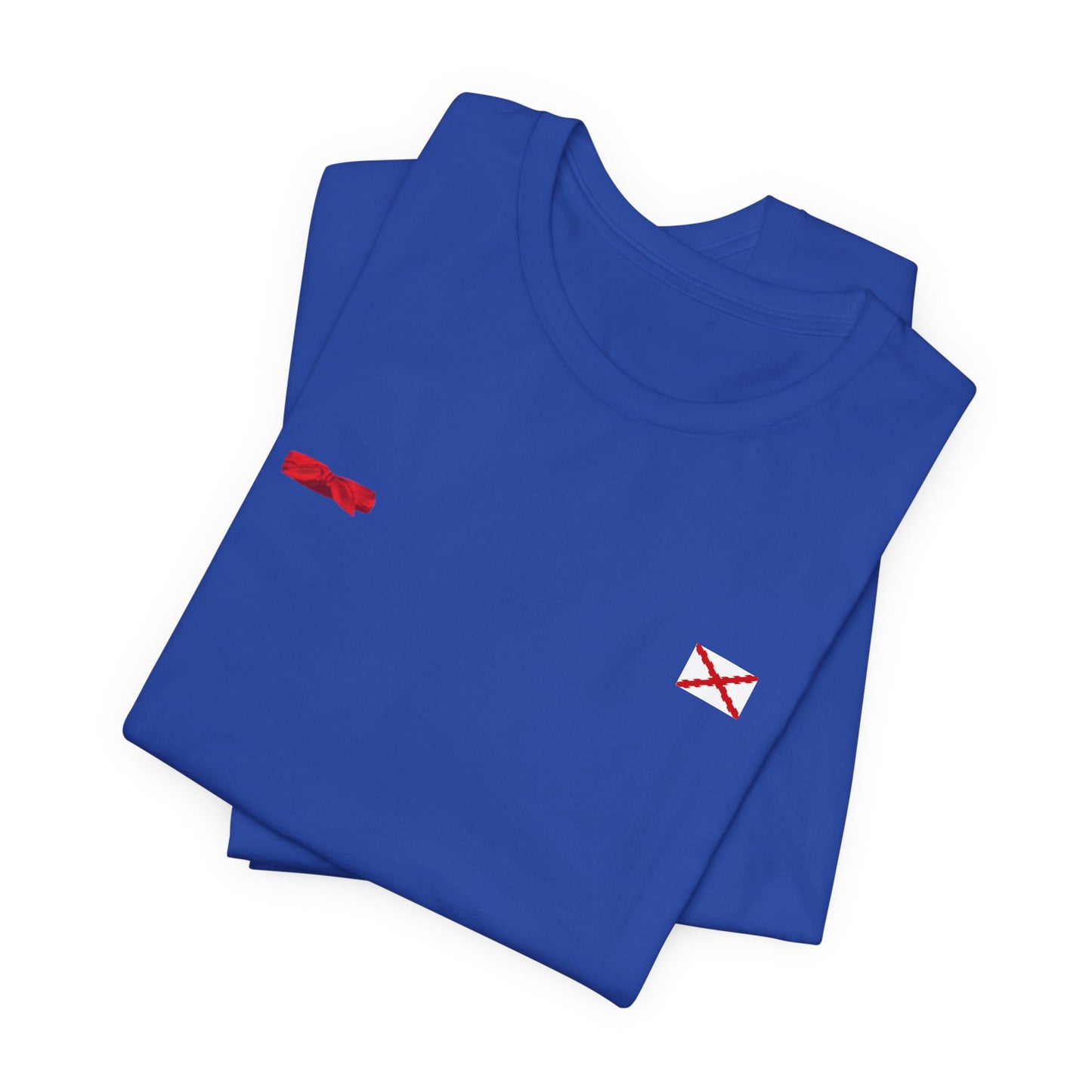 Camiseta manga corta Aspa de Borgoña Cruz de San Andrés   y  pañuelo hermandad Hispana