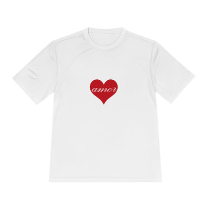 Camiseta corazón amor