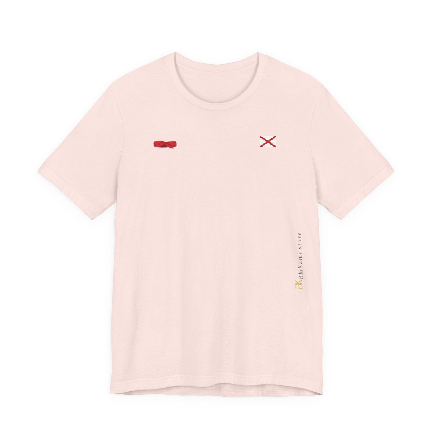 Camiseta manga corta Aspa de Borgoña Cruz de San Andrés   y  pañuelo hermandad Hispana