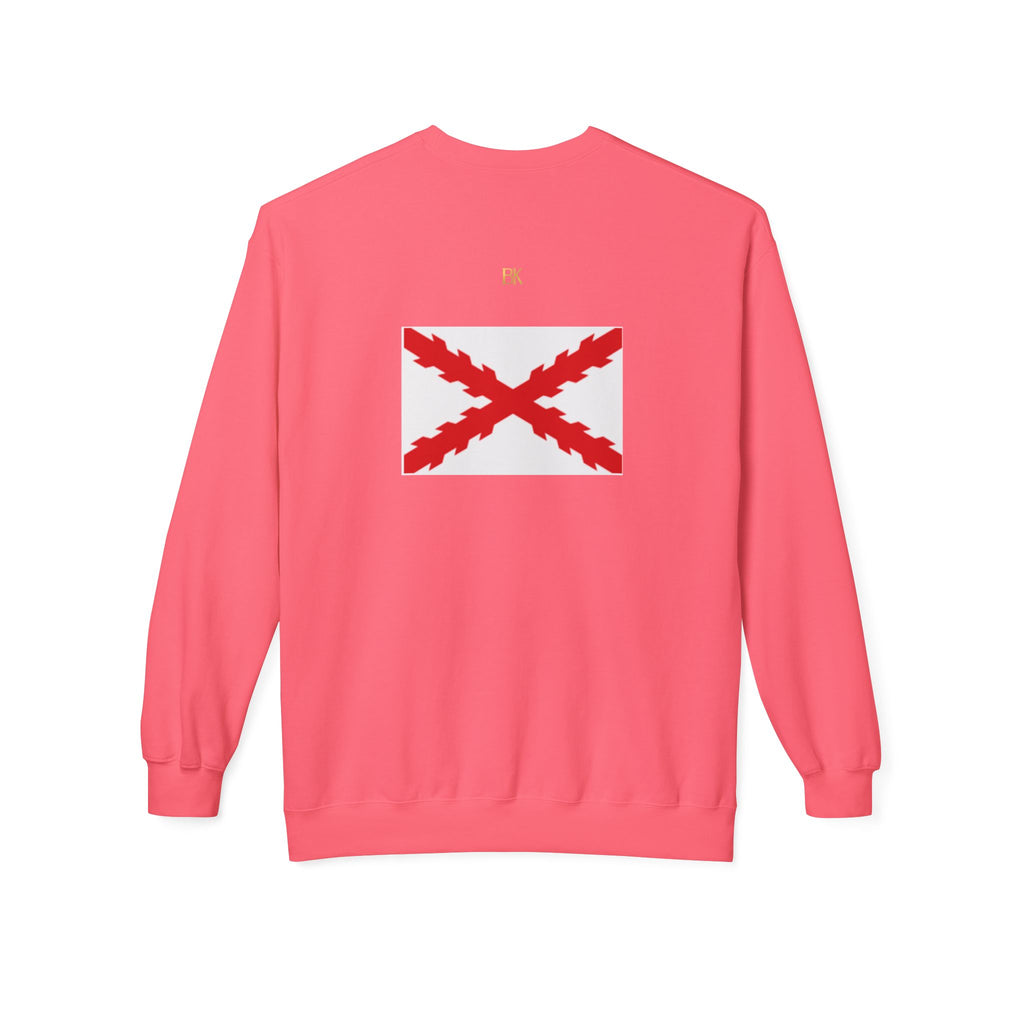Camiseta manga larga Bandera Borgoña